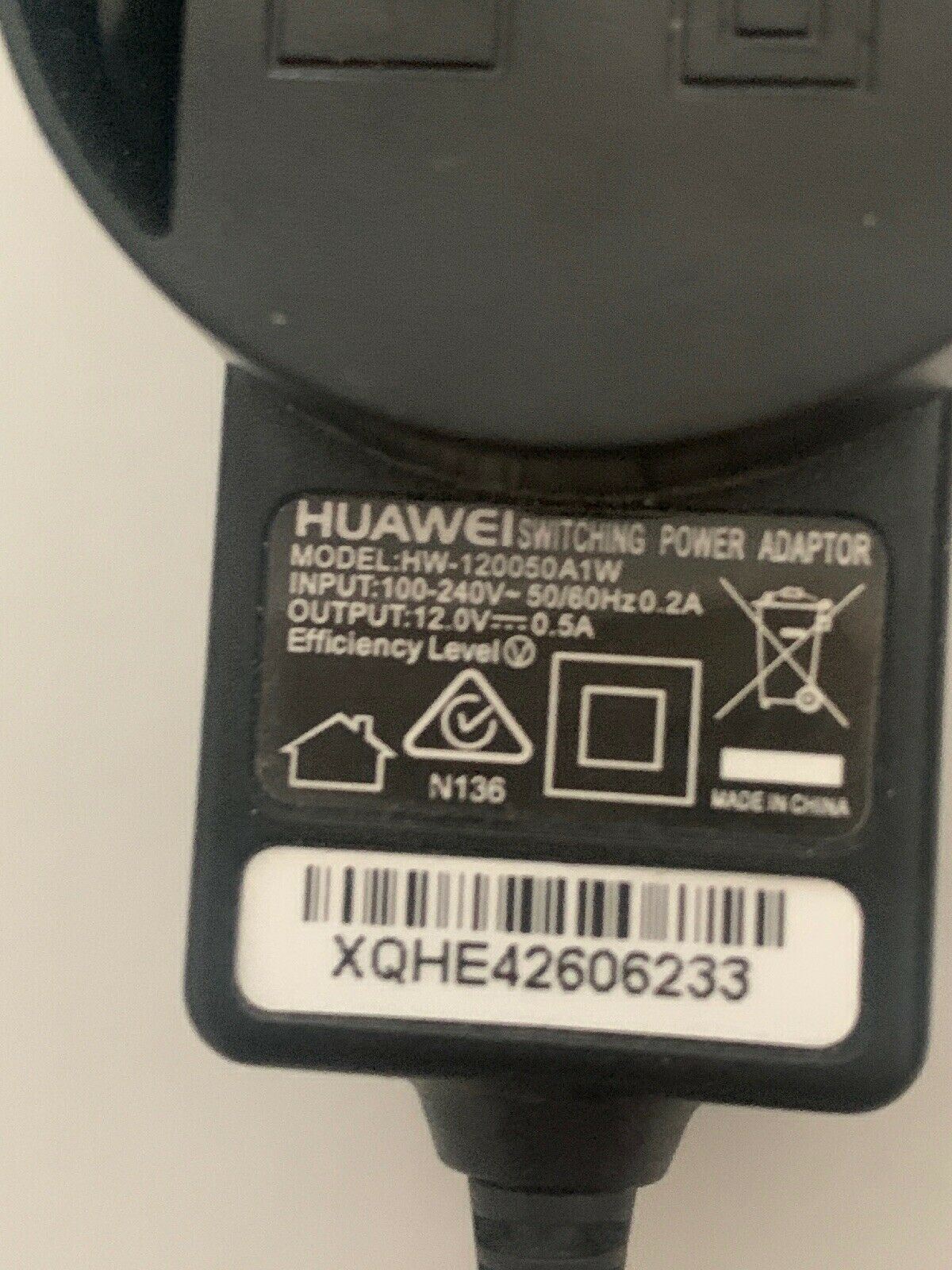 Genuine Huawei HW-120050A1W AC Adapter 12V