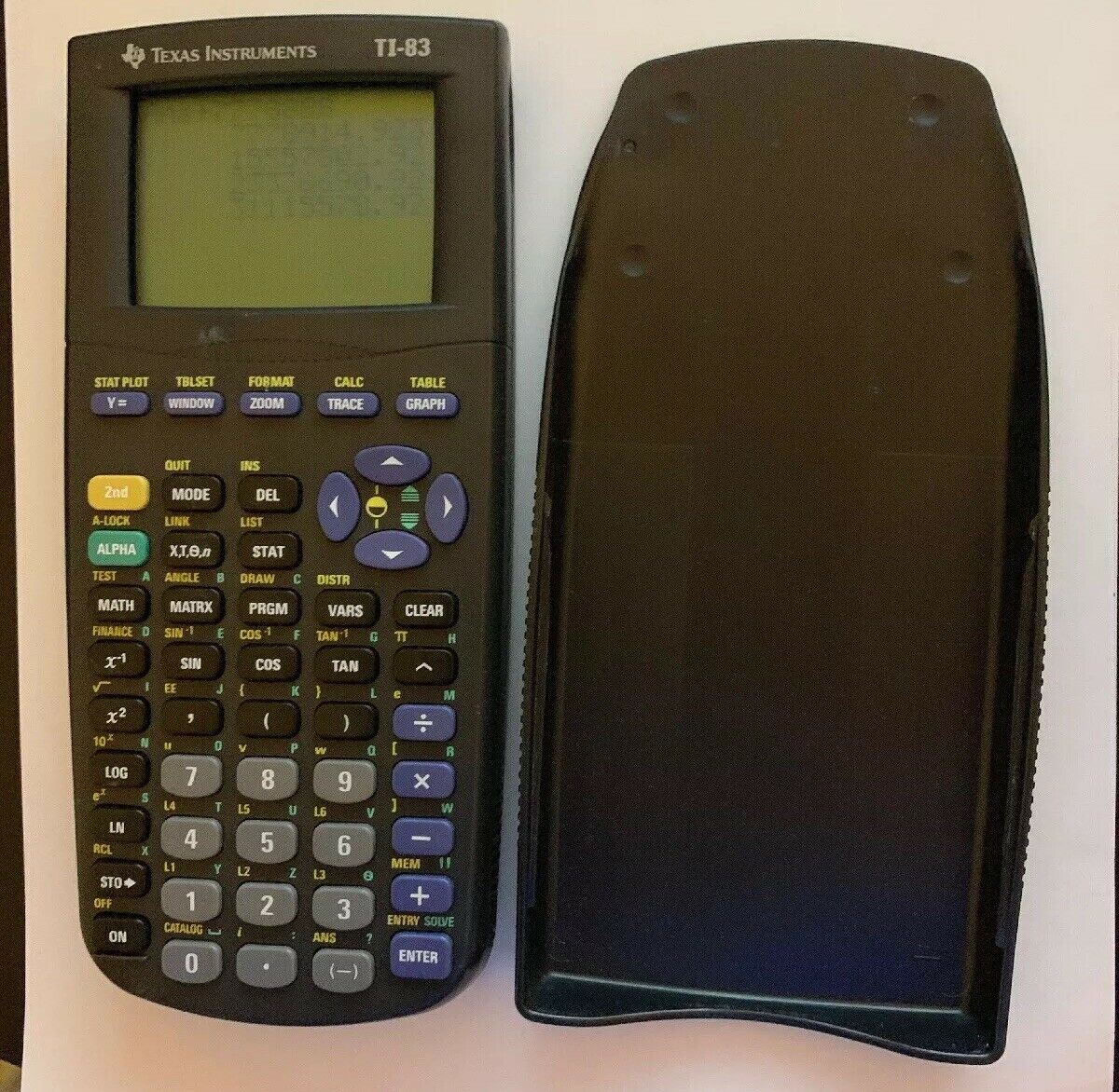 Yti83 Texas Instruments TI-83 Graphing Calculator – Retro Unit