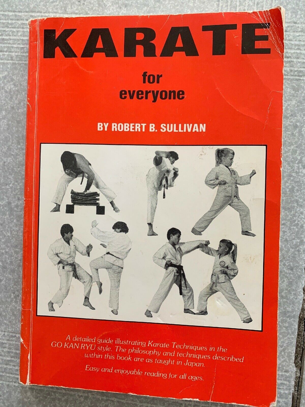 Karate For Everyone By Robert B. Sullivan First Print 1985 Gokan Ryu