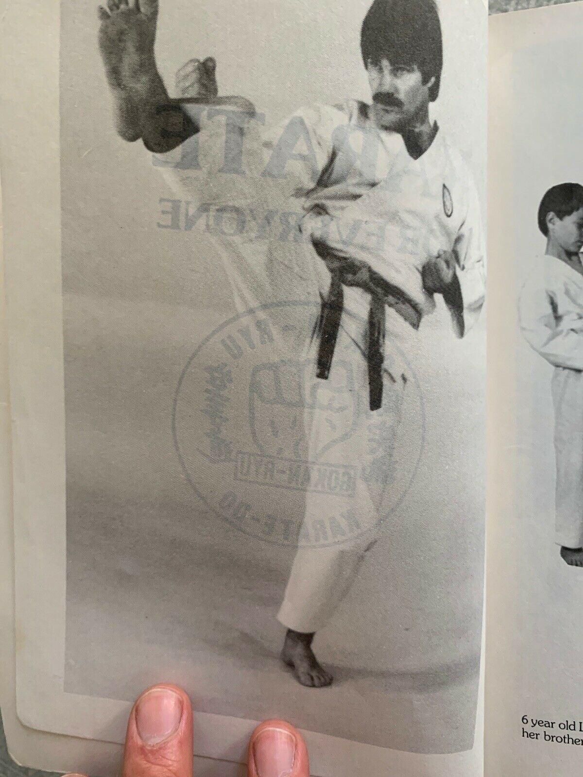 Karate For Everyone By Robert B. Sullivan First Print 1985 Gokan Ryu