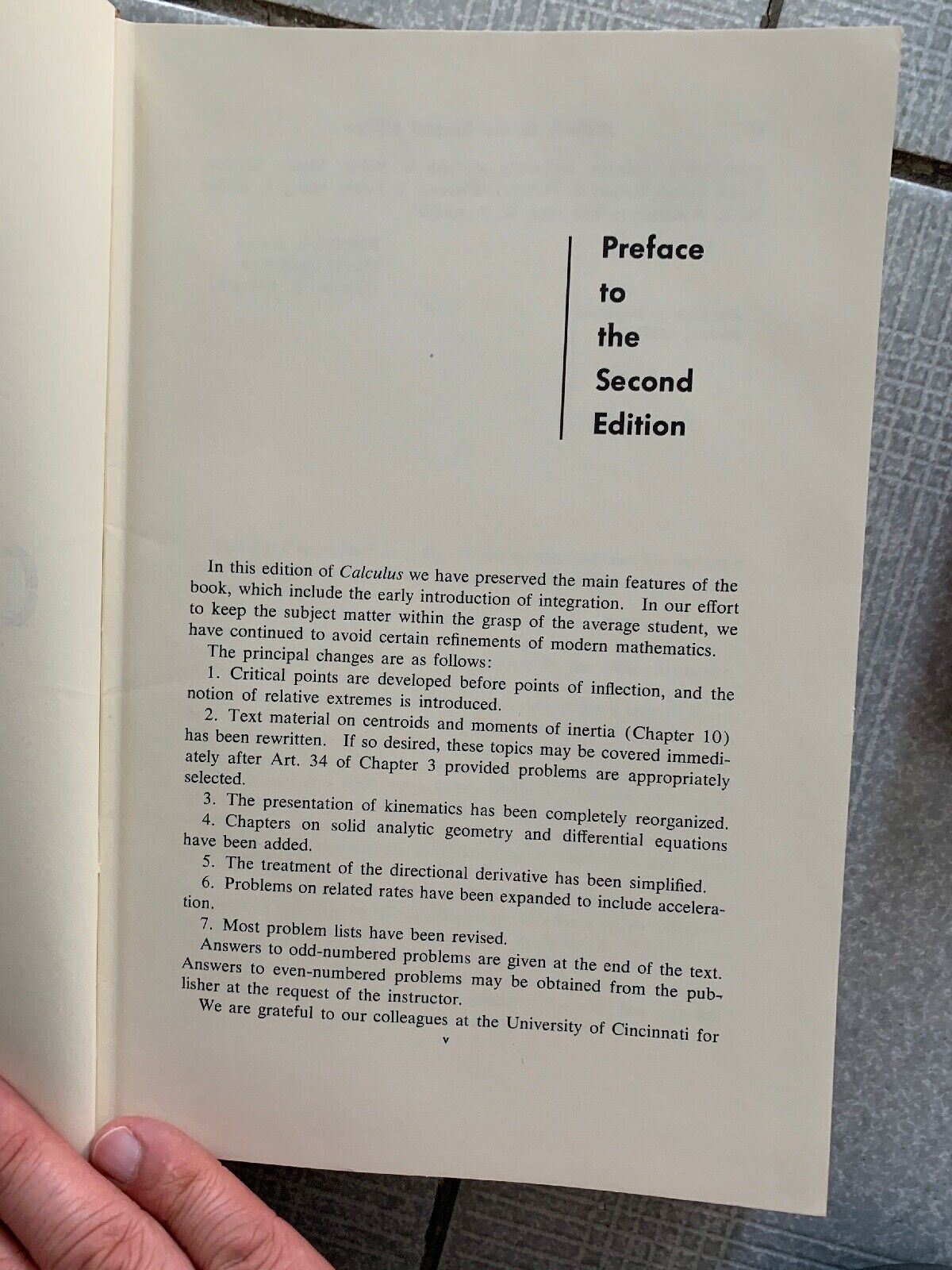 Calculus 2nd Edition (1962) Hardcover Smith, Salkover, Justice