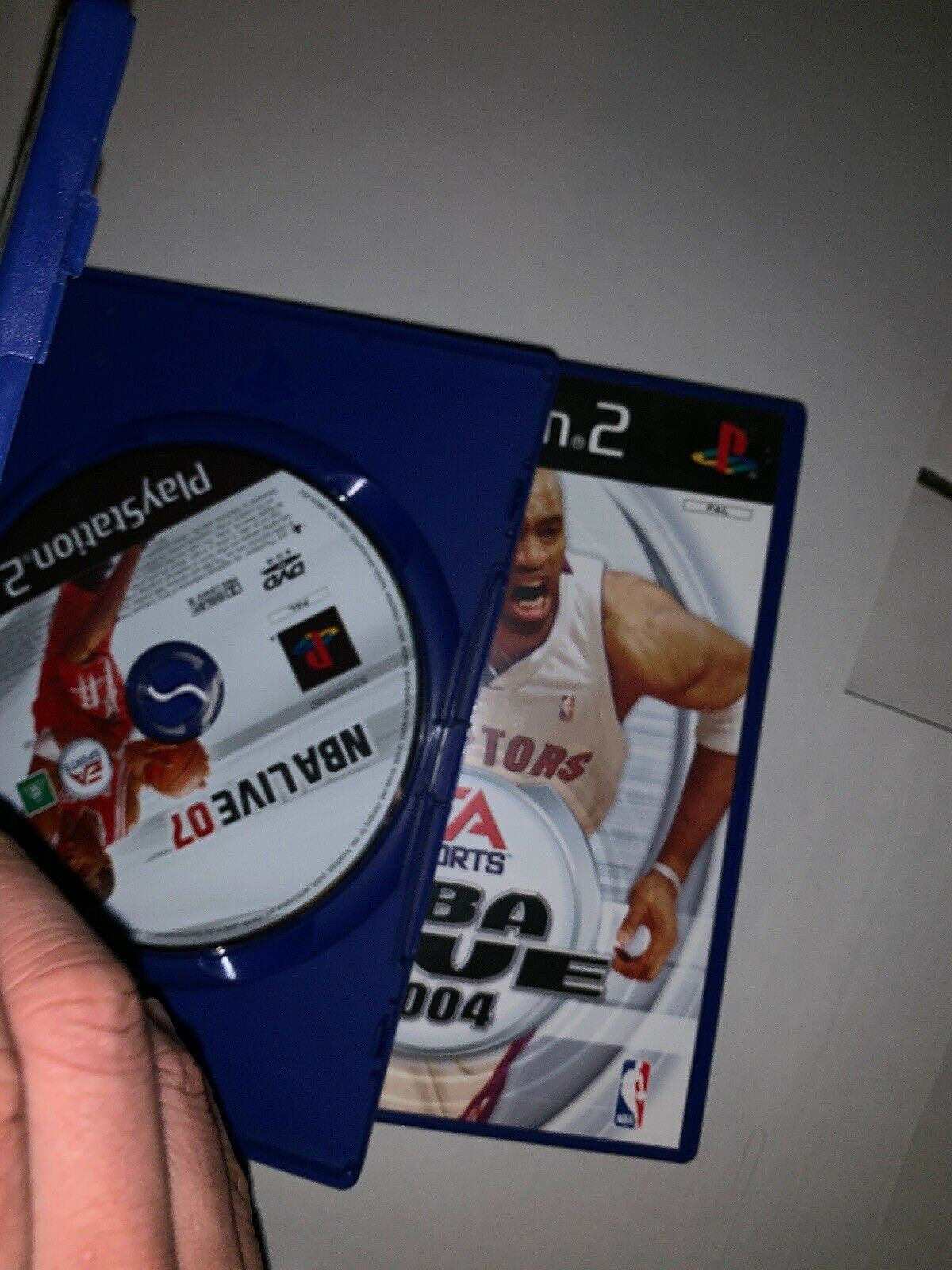 4x NBA PS2 Games - NBA Live 2005, ESPN 2K5, NBA Live 2005, NBA Live 07