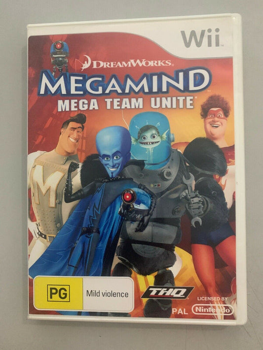 (Wii Game) Megamind: Mega Team Unite / Mega Mind (PG) PAL