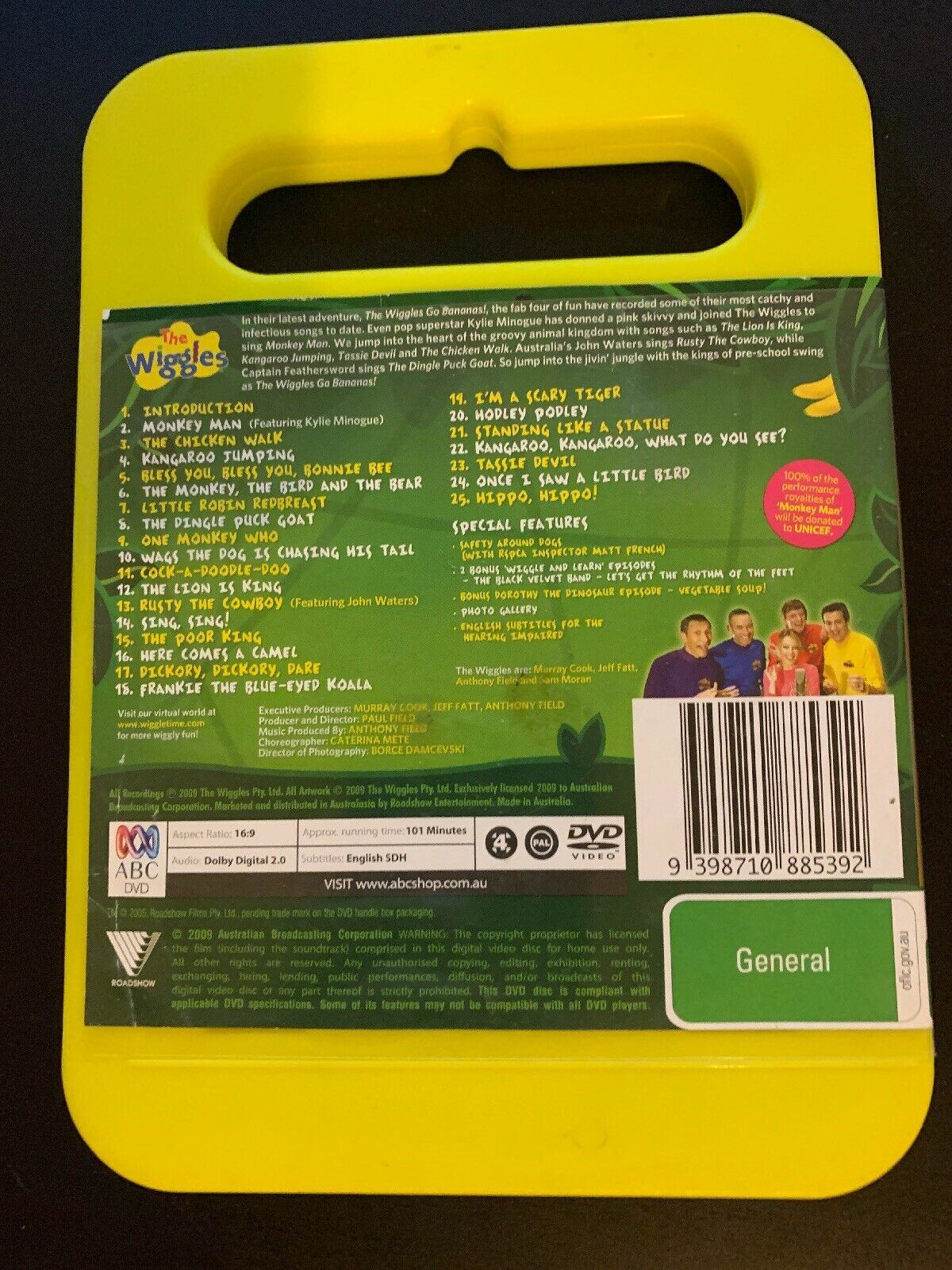 The Wiggles - Go Bananas! DVD