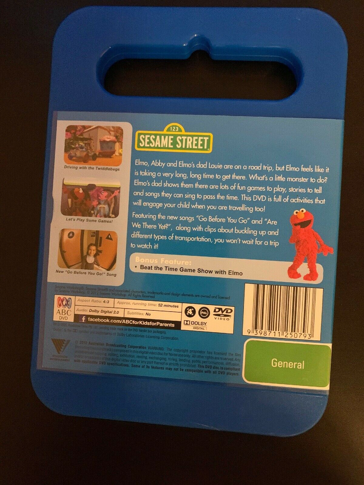 Sesame Street Elmo's Travel Songs And Games Sesame Street - Elmo's Travel Songs And Games DVD – Retro Unit