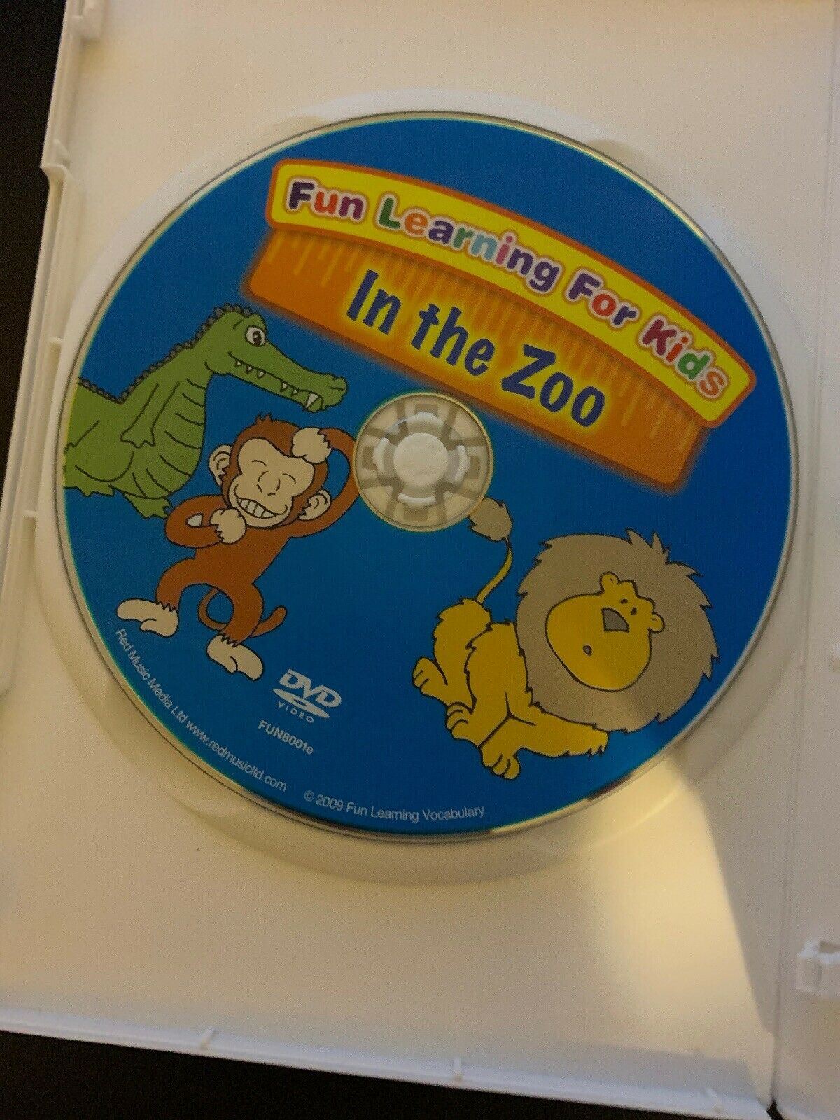 Fun Learning For Kids In The Zoo A Vocabulary Builder DVD
