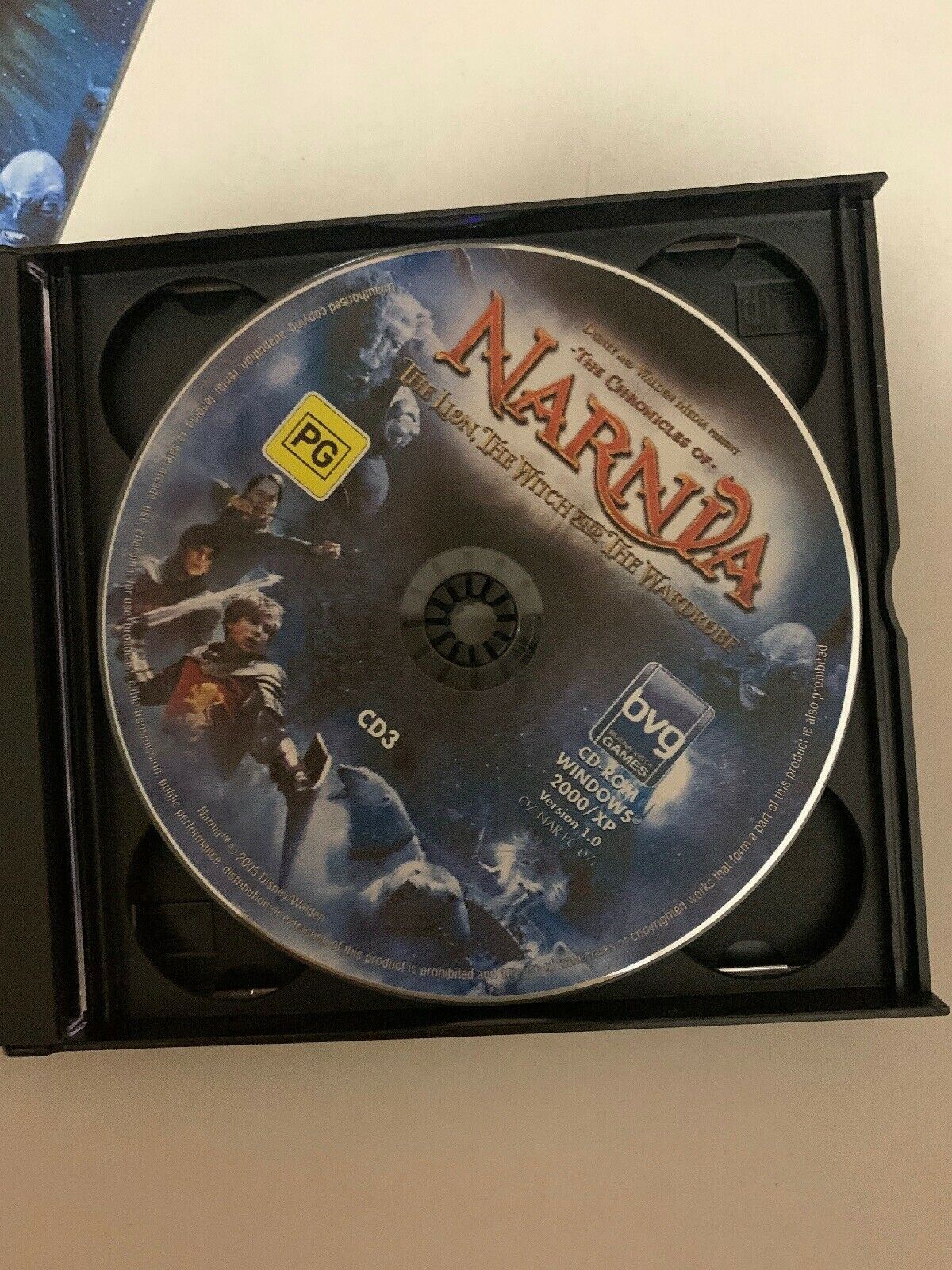 Chronicles of Narnia: Lion Witch Wardrobe - PC Windows Game (2005) With Manual