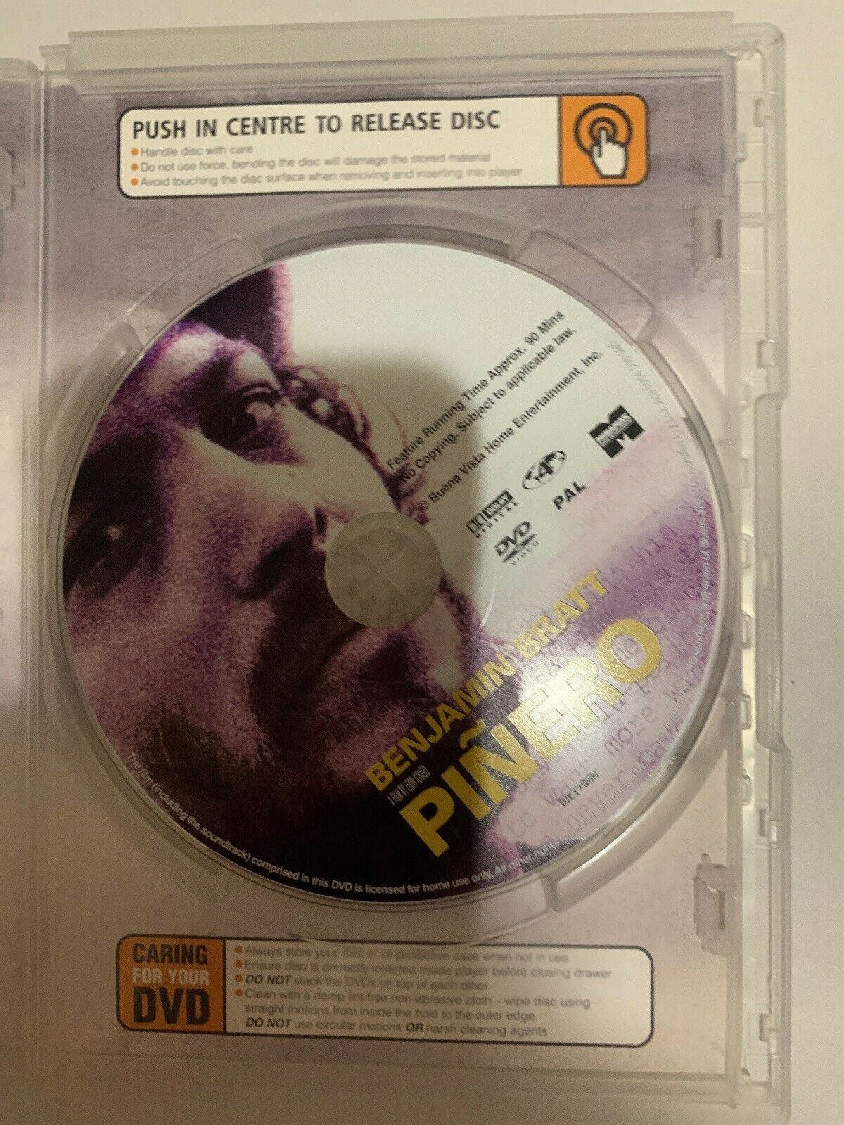 Pinero (DVD, 2001) Benjamin Bratt, Giancarlo Esposito, Talisa Soto. Region 4