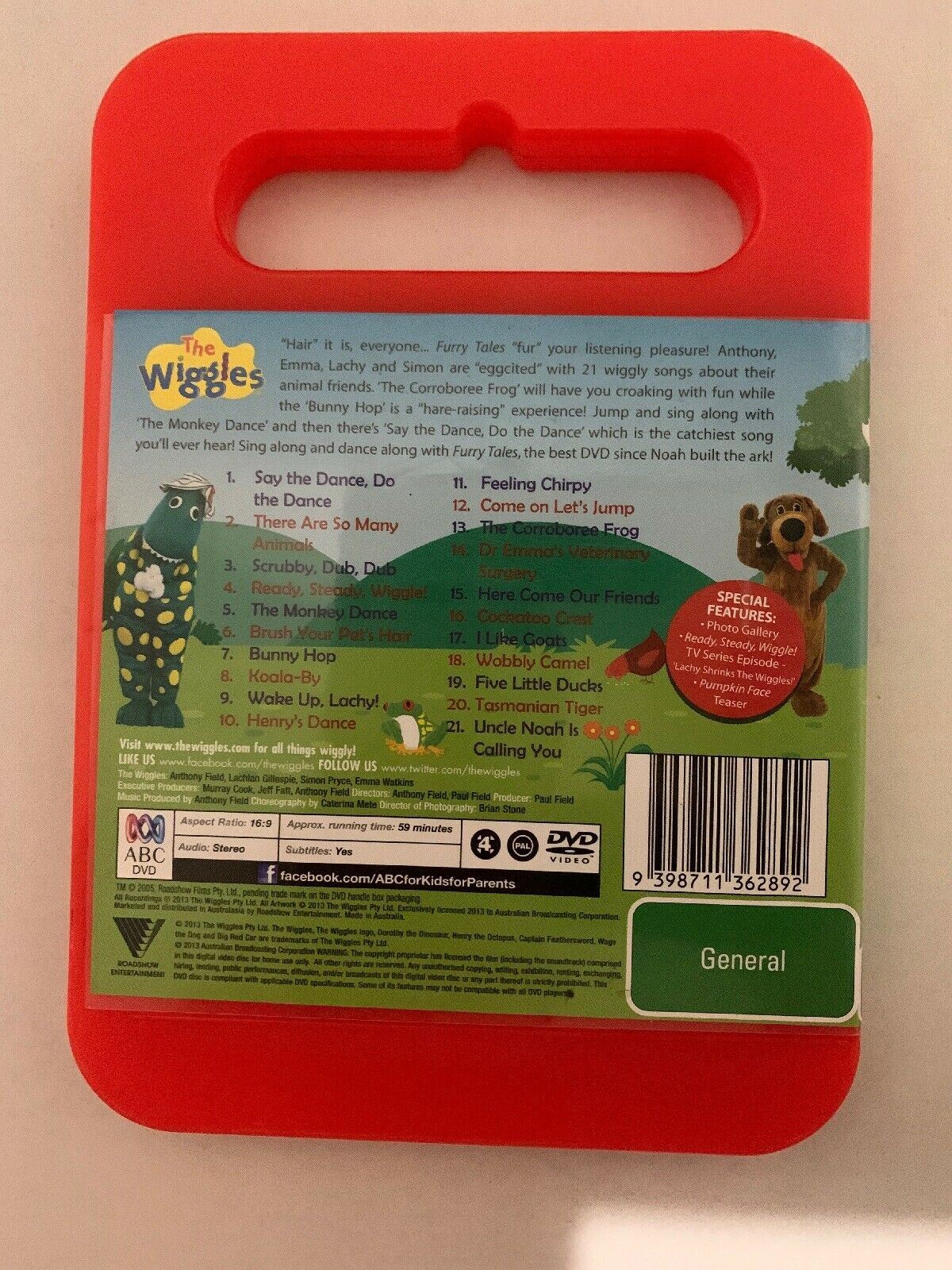 The Wiggles - Furry Tales (DVD, 2013)