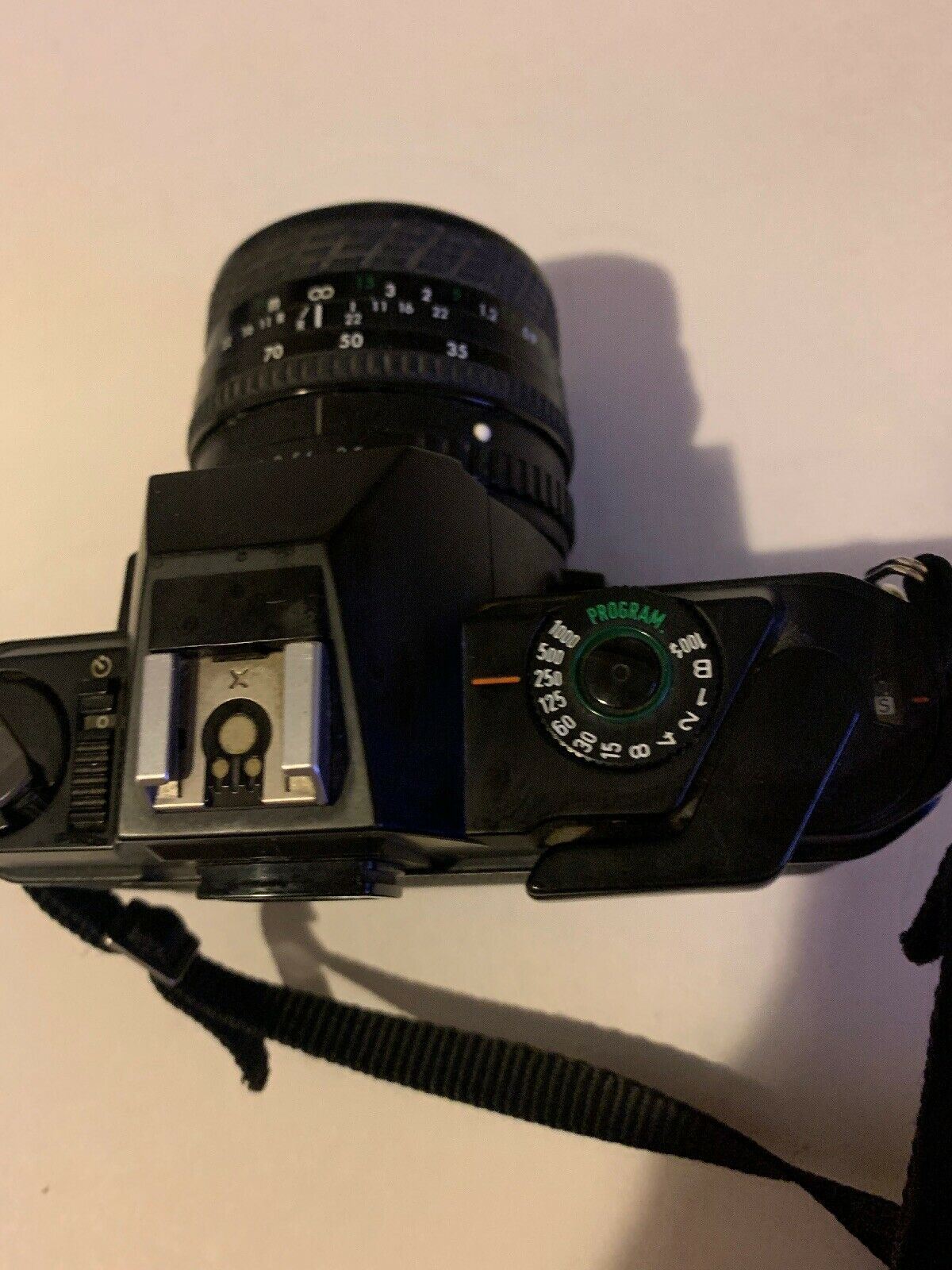 Pentax P30 SLR Film Camera With Sigma Zoom Master 35-70mm Lens *Parts Only*