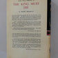The King Must Die A Novel By Mary Renault (1958 Edition) Hardcover
