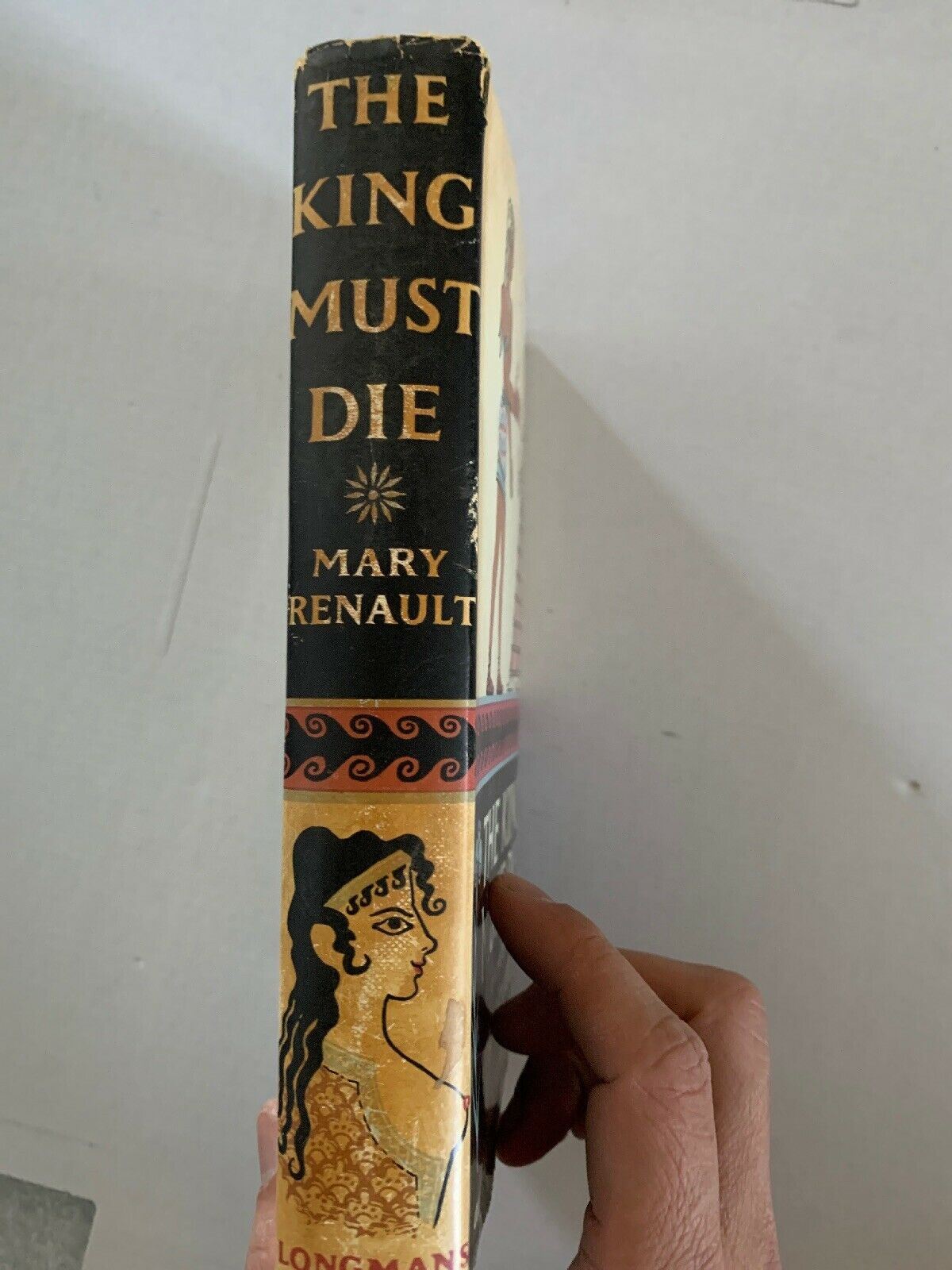 The King Must Die A Novel By Mary Renault (1958 Edition) Hardcover