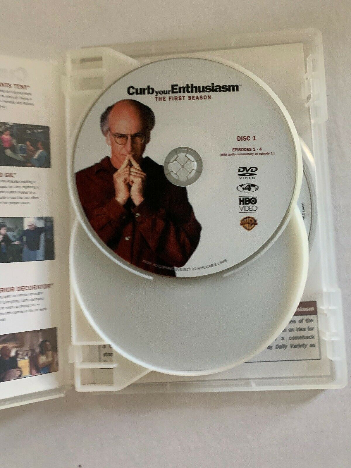 Curb Your Enthusiasm : Season 1 (DVD, 2004, 3-Disc Set)