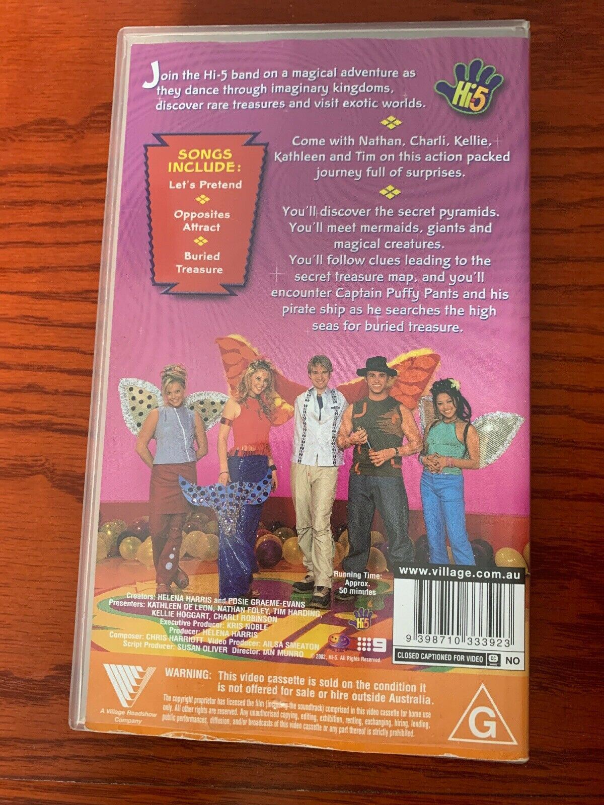 Hi-5 - Magical Treasures VHS PAL