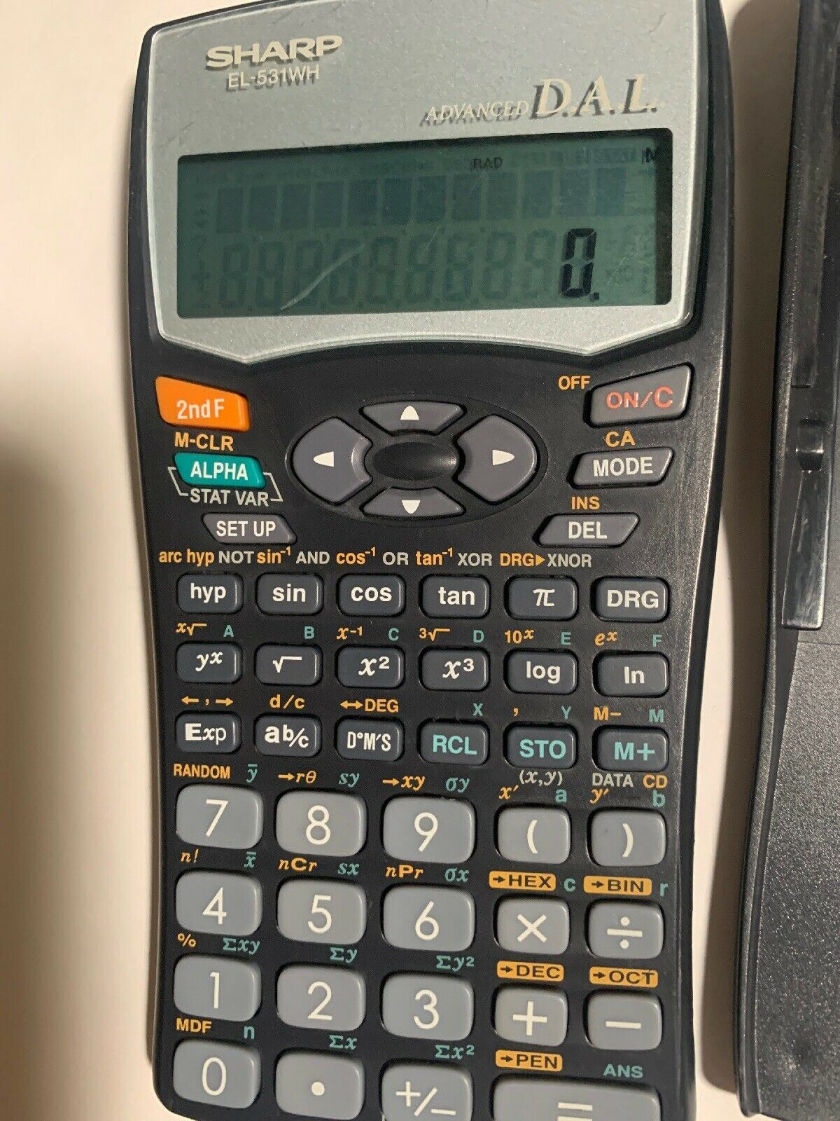 SHARP EL501XBWH Scientific Calculator