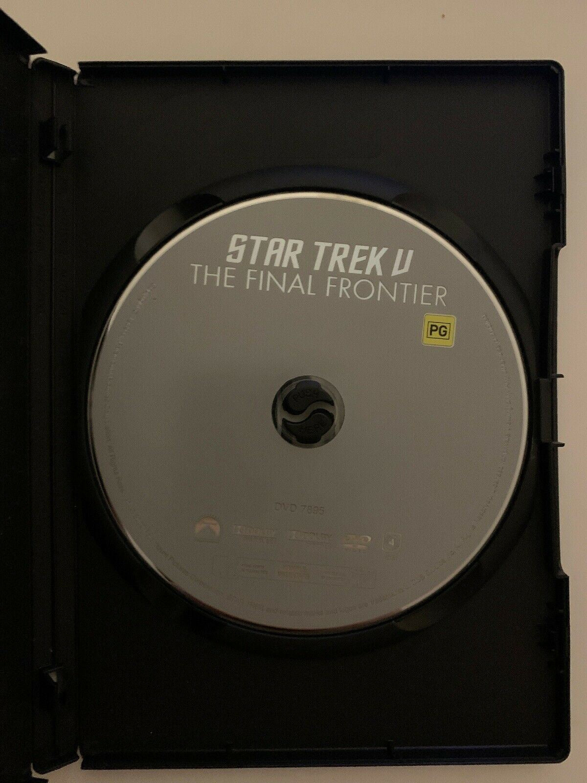 Star Trek V 5 - The Final Frontier (DVD, 1989) Leonard Nimoy, William Shatner