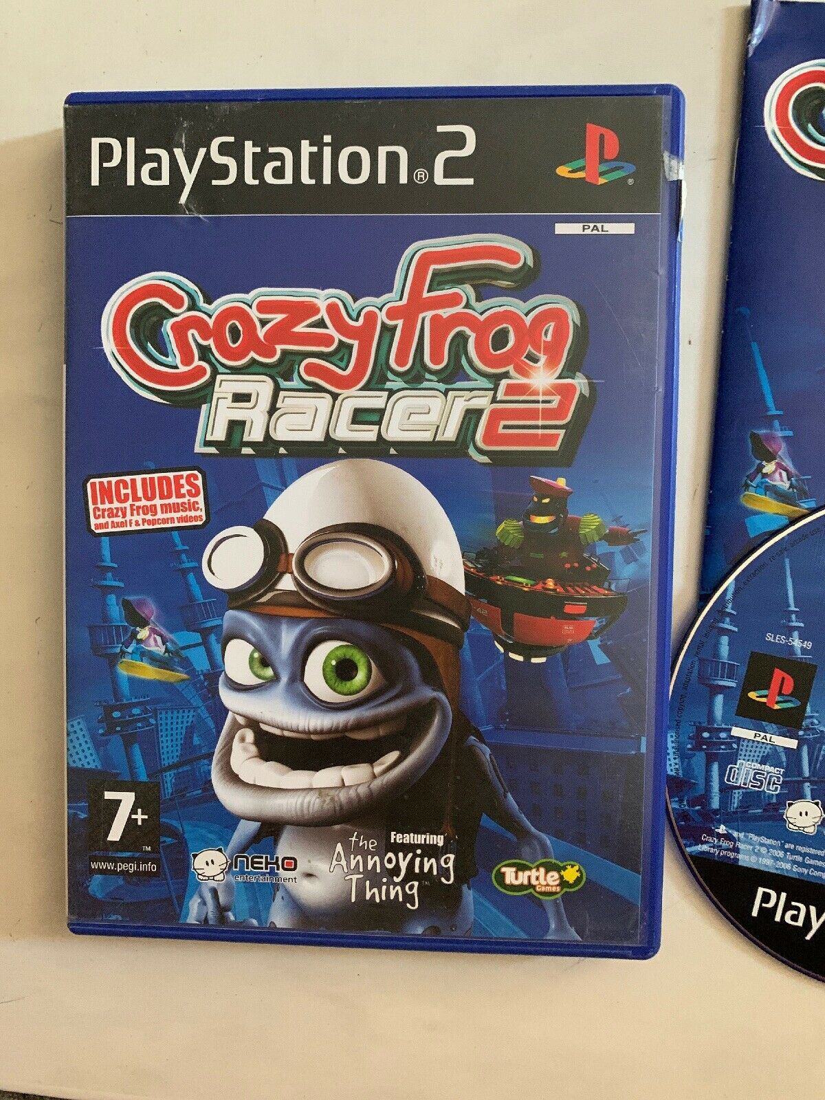 Crazy Frog Racer 2 PS2 PAL *Complete* With Manual