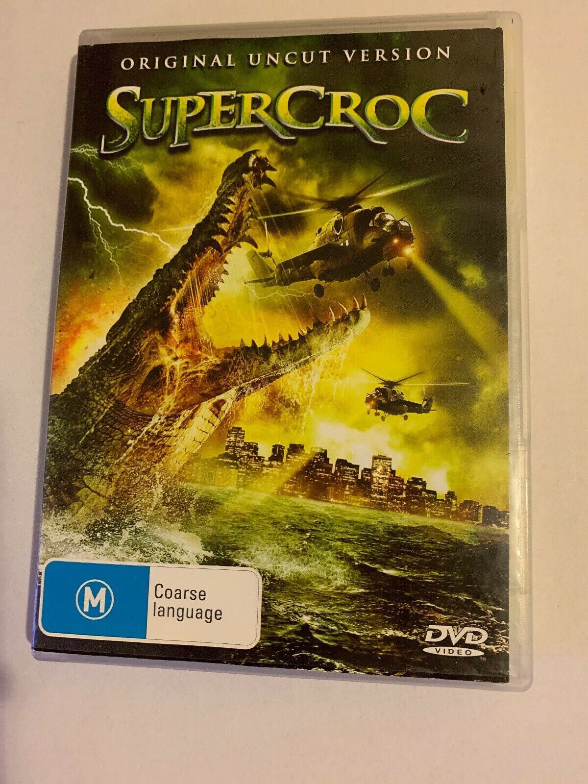 Super Croc (DVD, 2010) Original Uncut Version Region 4