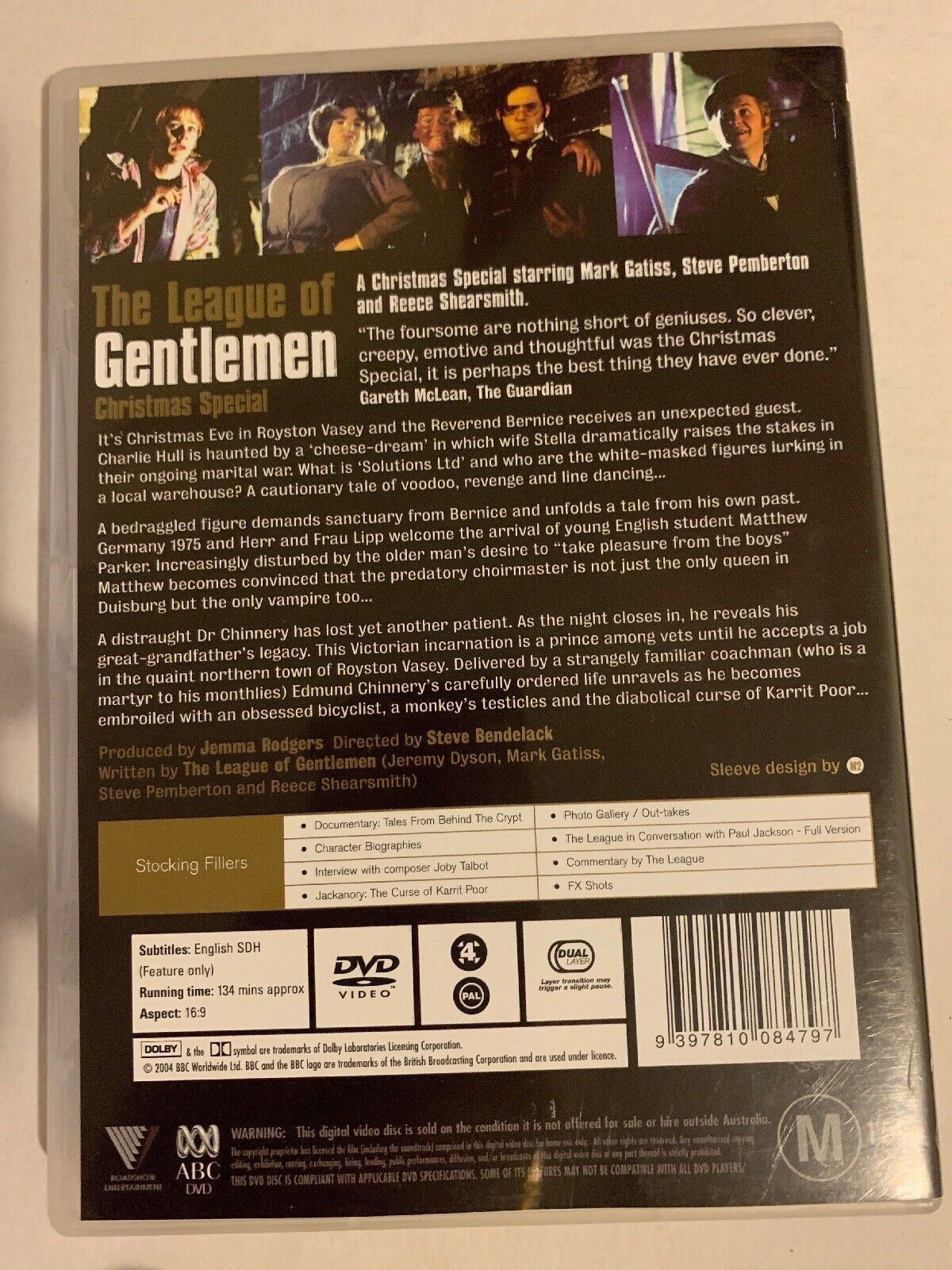 The League Of Gentlemen - Christmas Special (DVD) BBC Comedy - Region 4