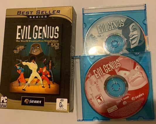 Evil Genius - The World Domination Simulation PC CDROM (2004)