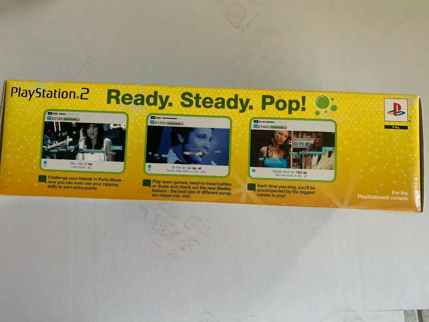 *New And Sealed* SingStar Pop With Game (PAL), USB Converter And 2 Microphones