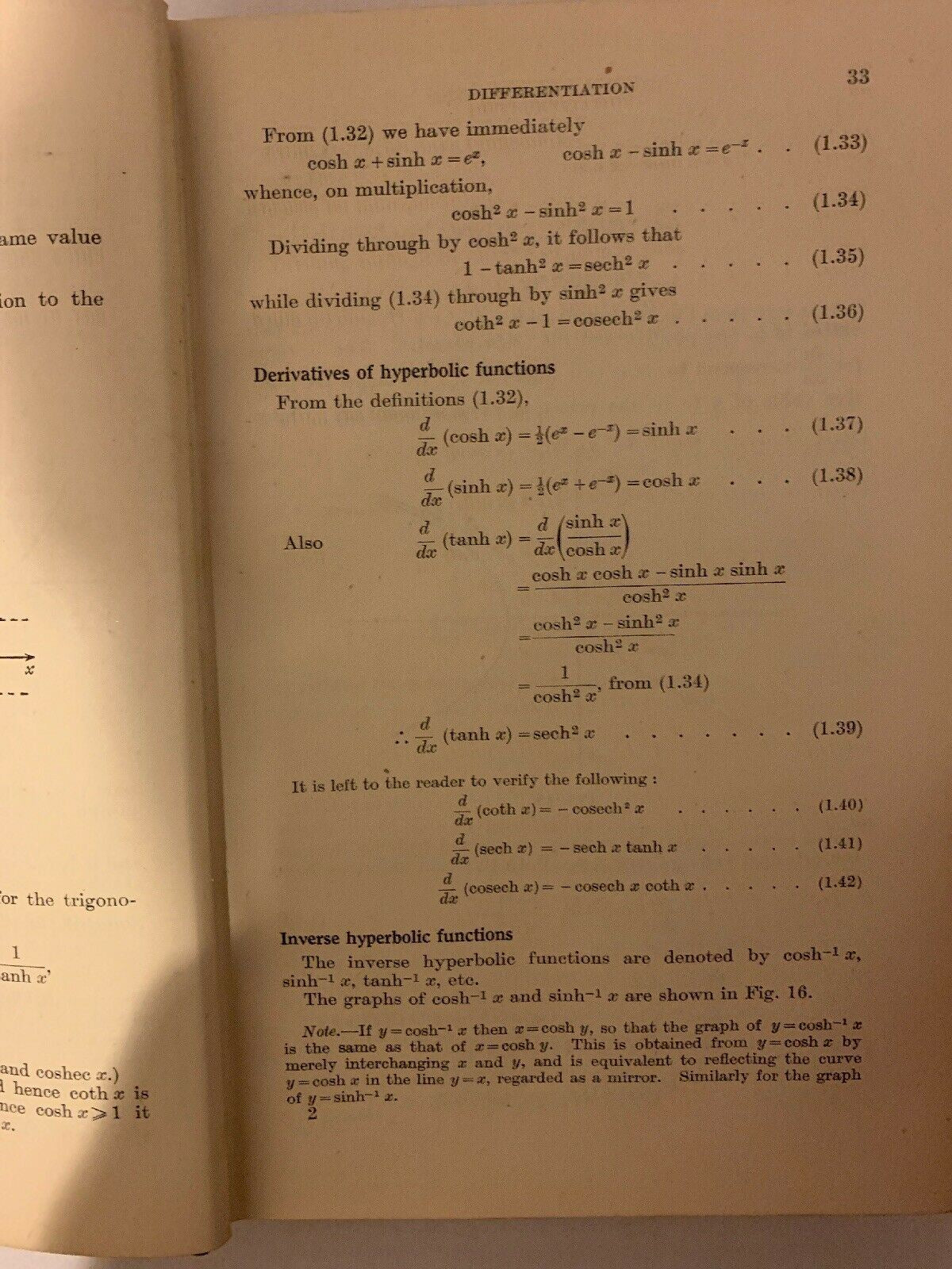 Advanced Mathematics For Technical Students - First Edition 1945, Geary, Lowry