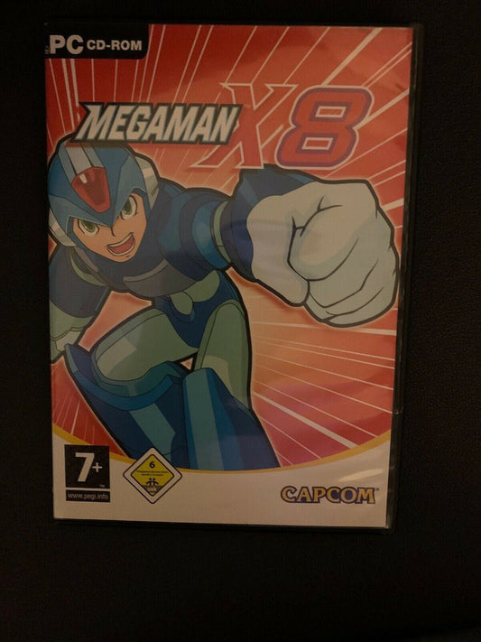 MegaMan X8 PC CDROM (1999) Like New With Product Key *RARE*