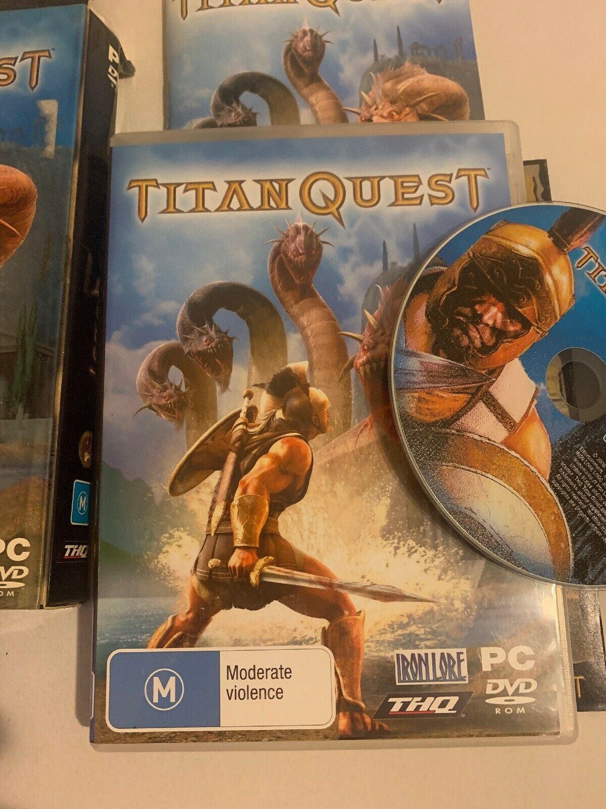Titan Quest PC DVD (2006) With Manual - Classic Diablo Action RPG Game