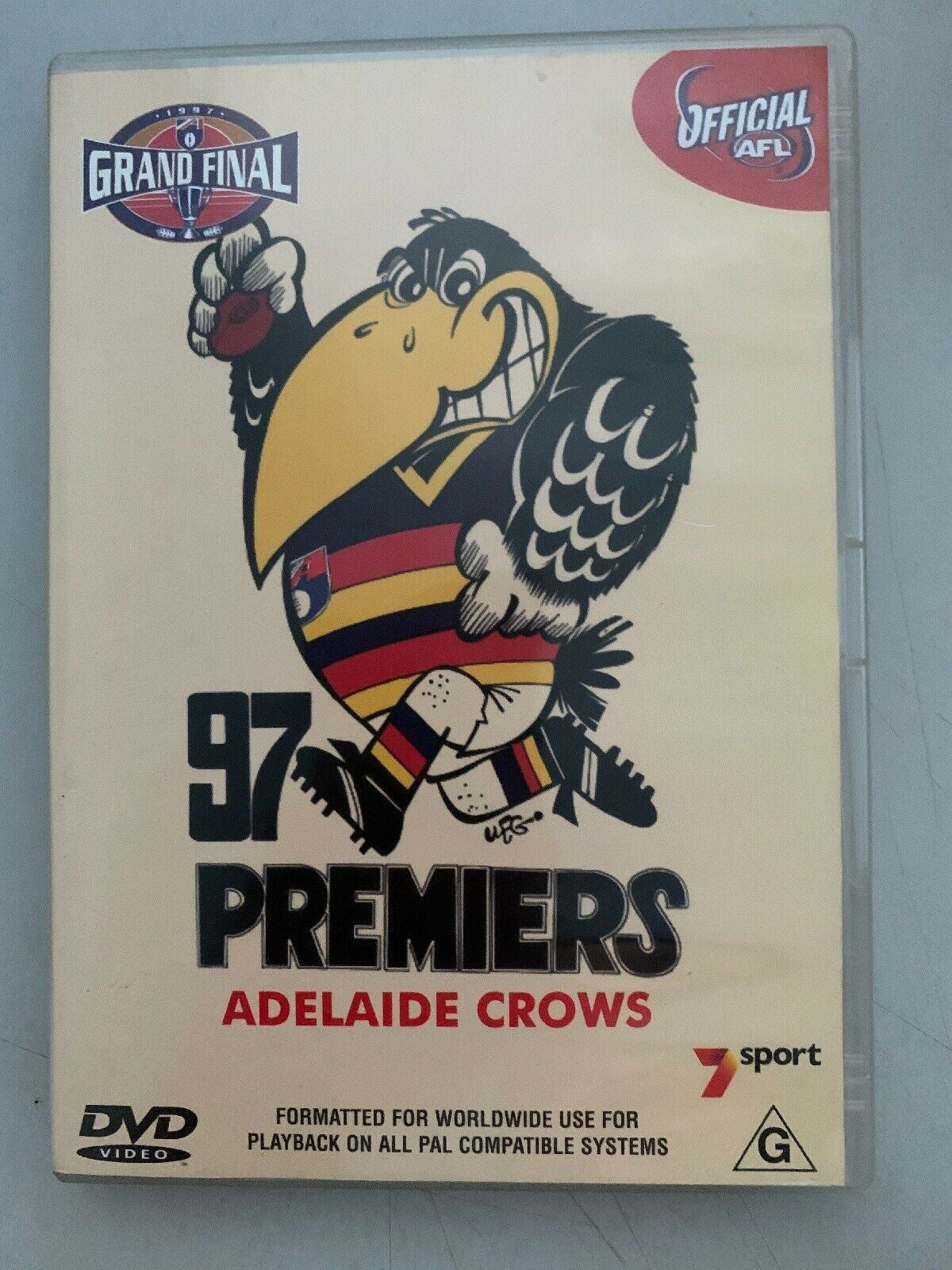 AFL Premiers 1997 - Adelaide Crows Victory Official AFL DVD – Retro Unit