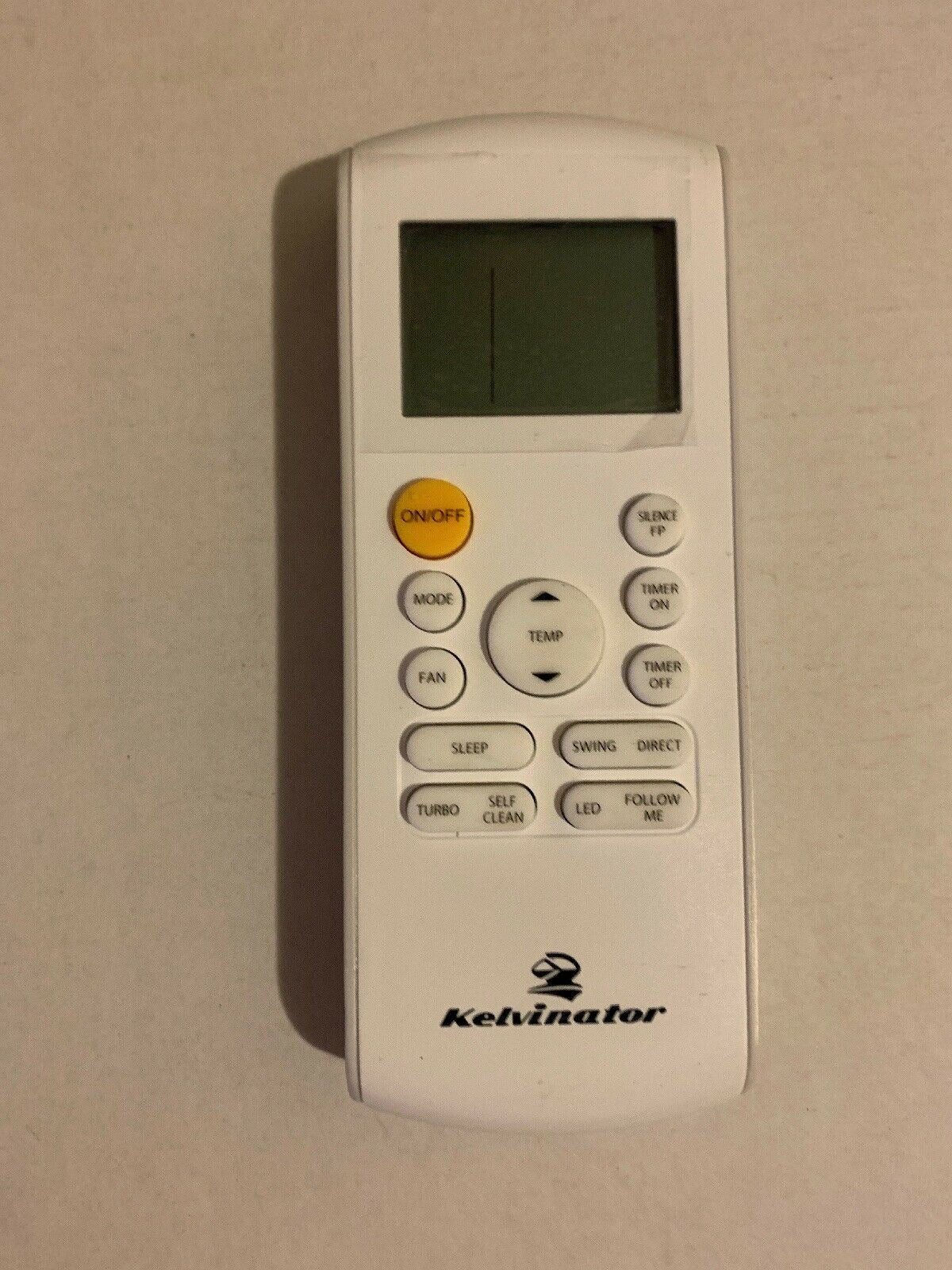 Genuine Kelvinator RG57A6/BGEF Remote Control For Aircon