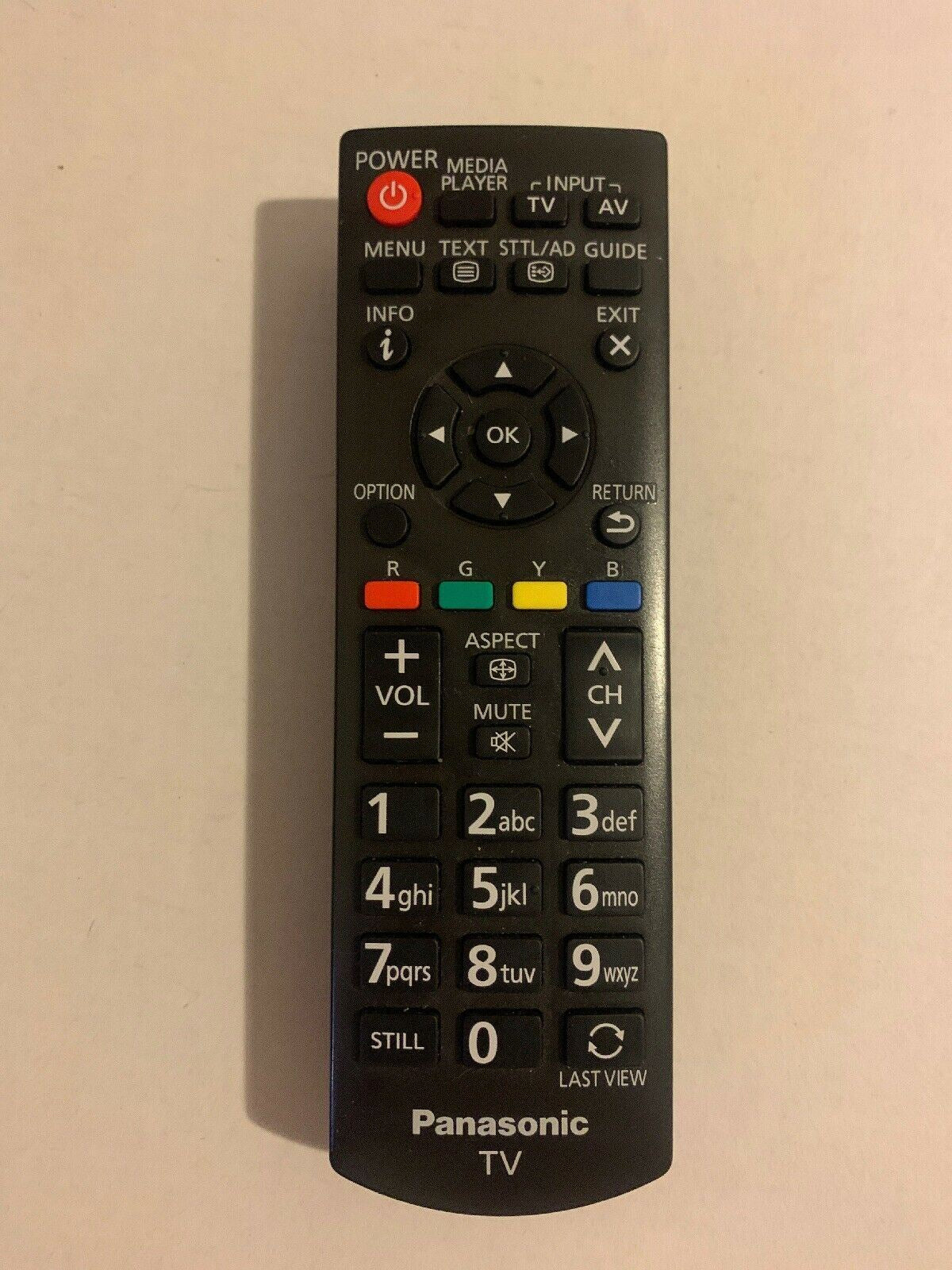 Genuine Panasonic N2QAYB000818 Remote Control For TV