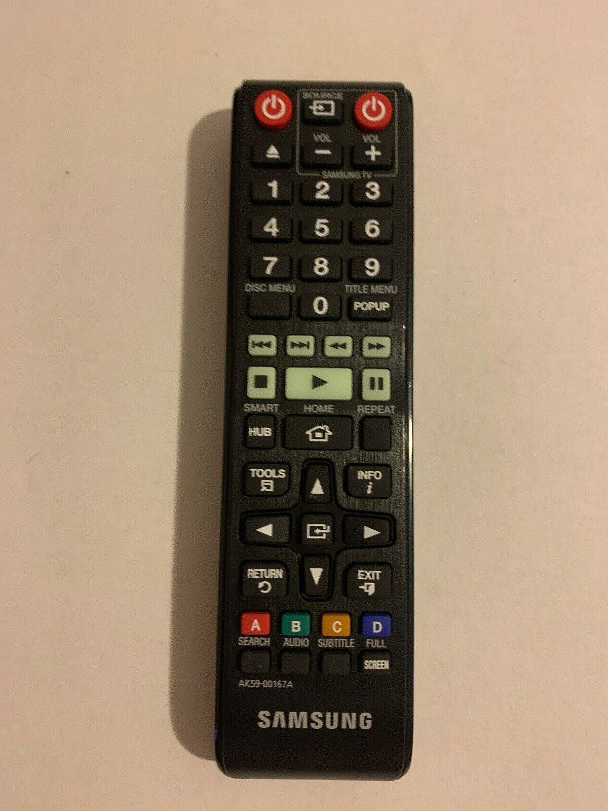 Genuine Samsung AK59-00167A Remote Control For TV