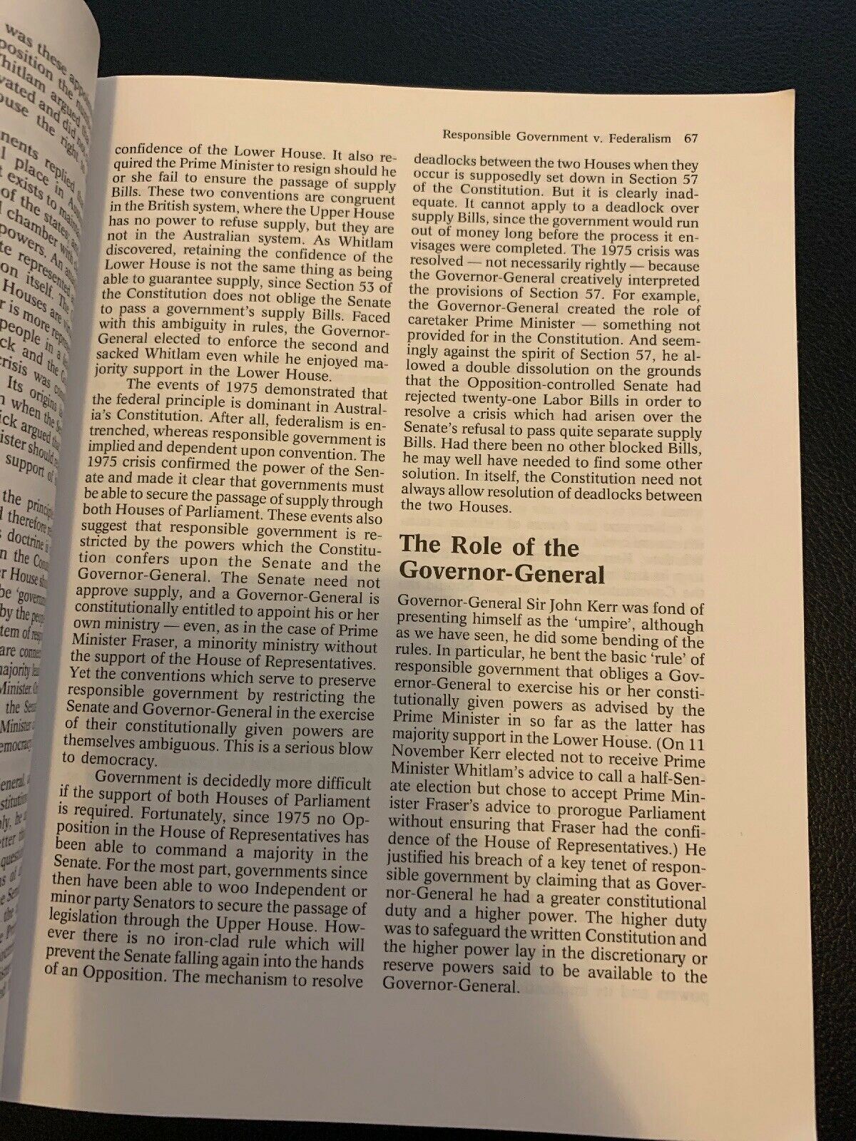 Ian Ward; Randal G. Stewart: Politics One