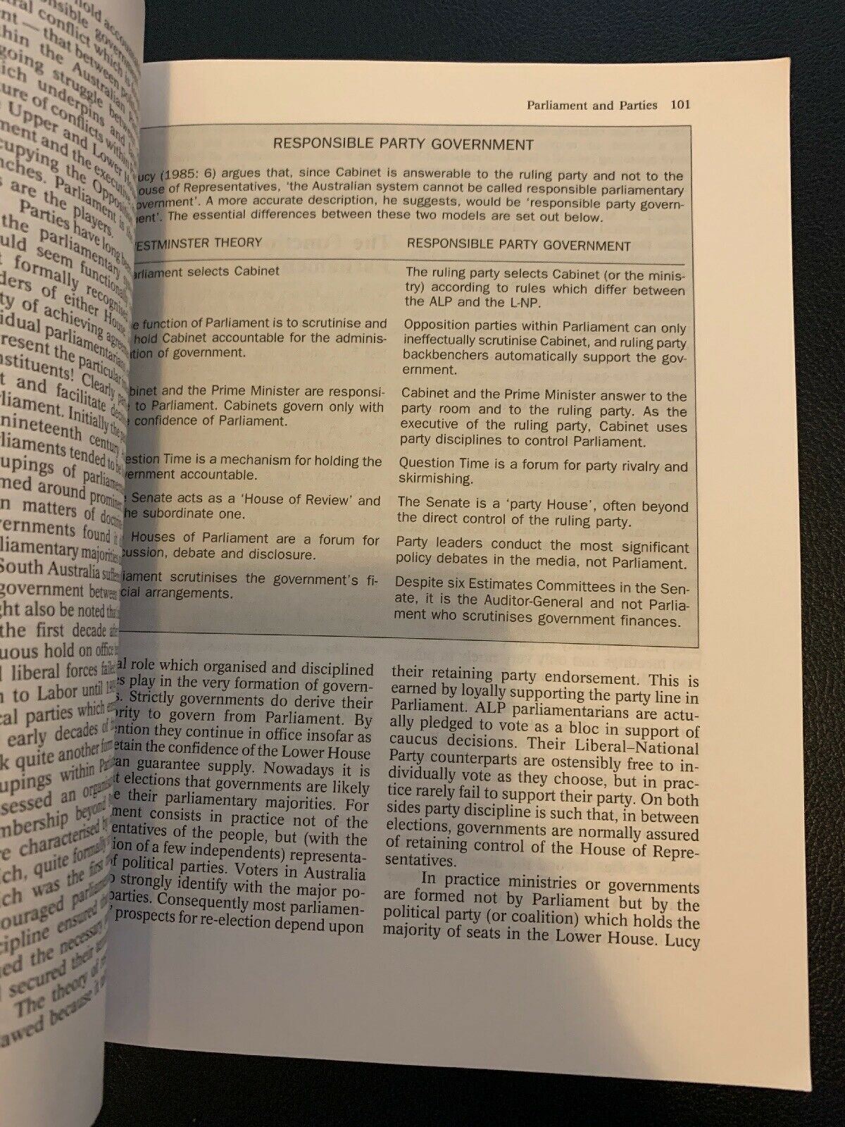 Ian Ward; Randal G. Stewart: Politics One