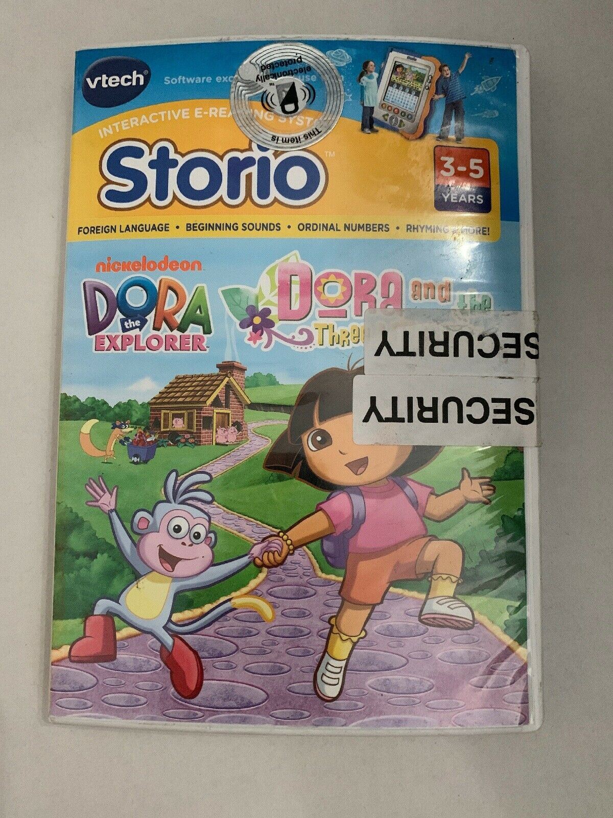 VTech Storio Dora the Explorer Software Learning Game - Dora & the 3 L ...