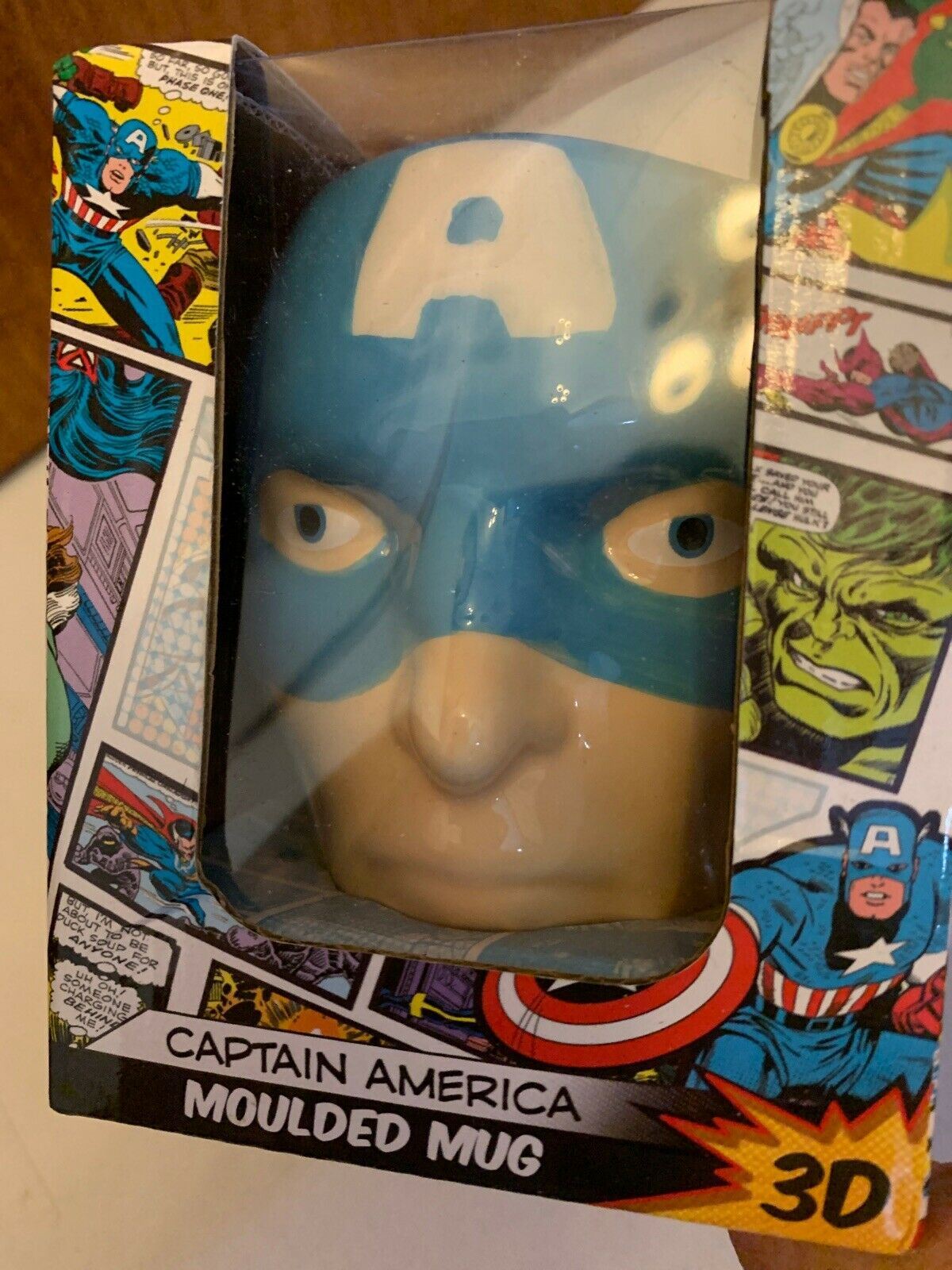 *Brand New* Captain America 3D Moulded Mug