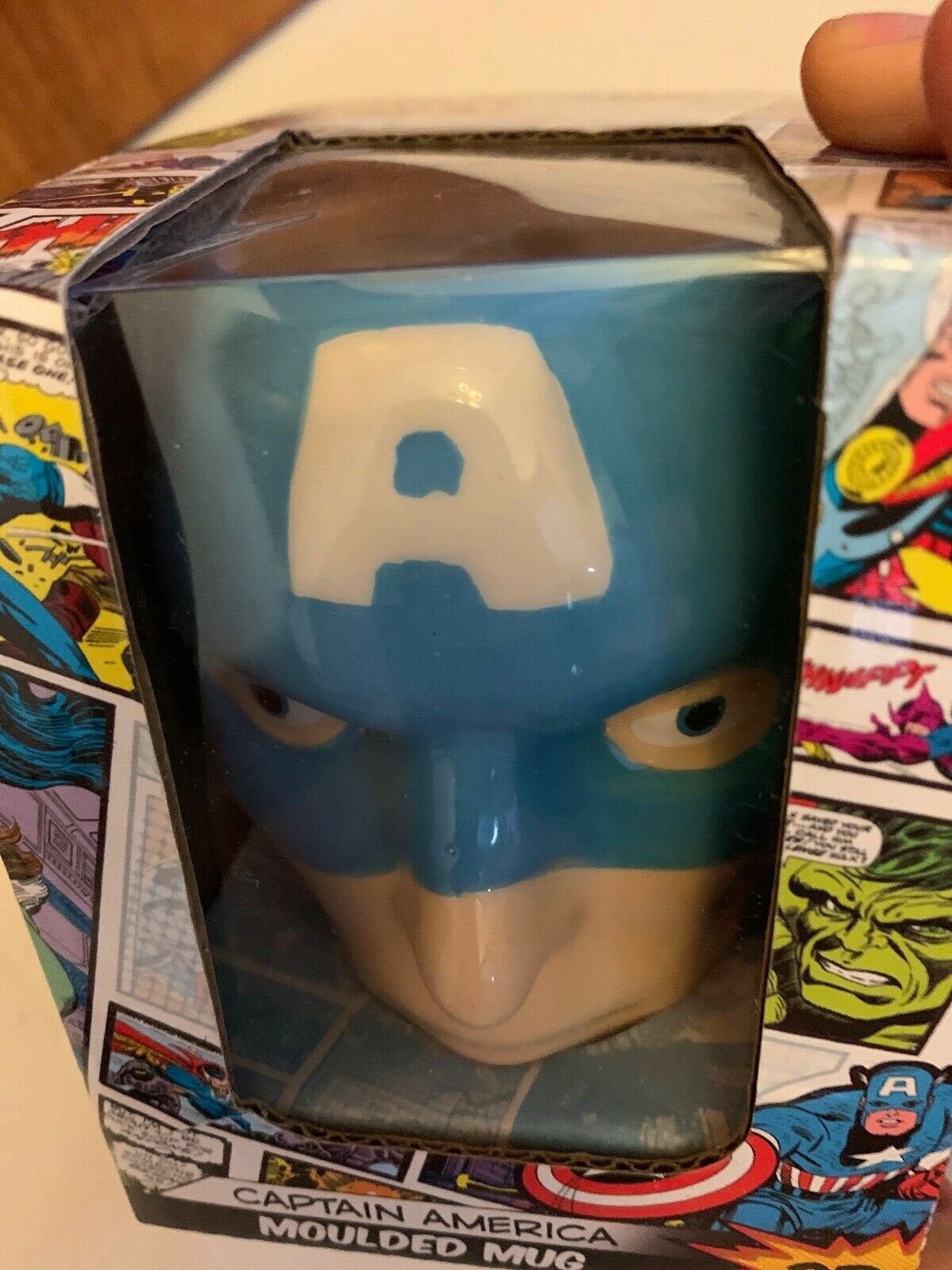 *Brand New* Captain America 3D Moulded Mug