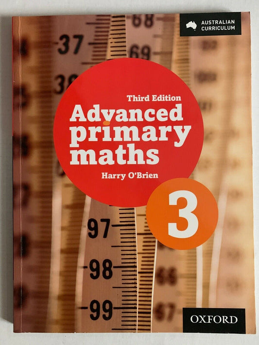 Advanced Primary Maths 3 Third Edition Harry O'Brien 2013