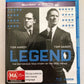 Legend (Blu-ray, 2015) Region B - Tom Hardy, Emily Browning - Gangster Film