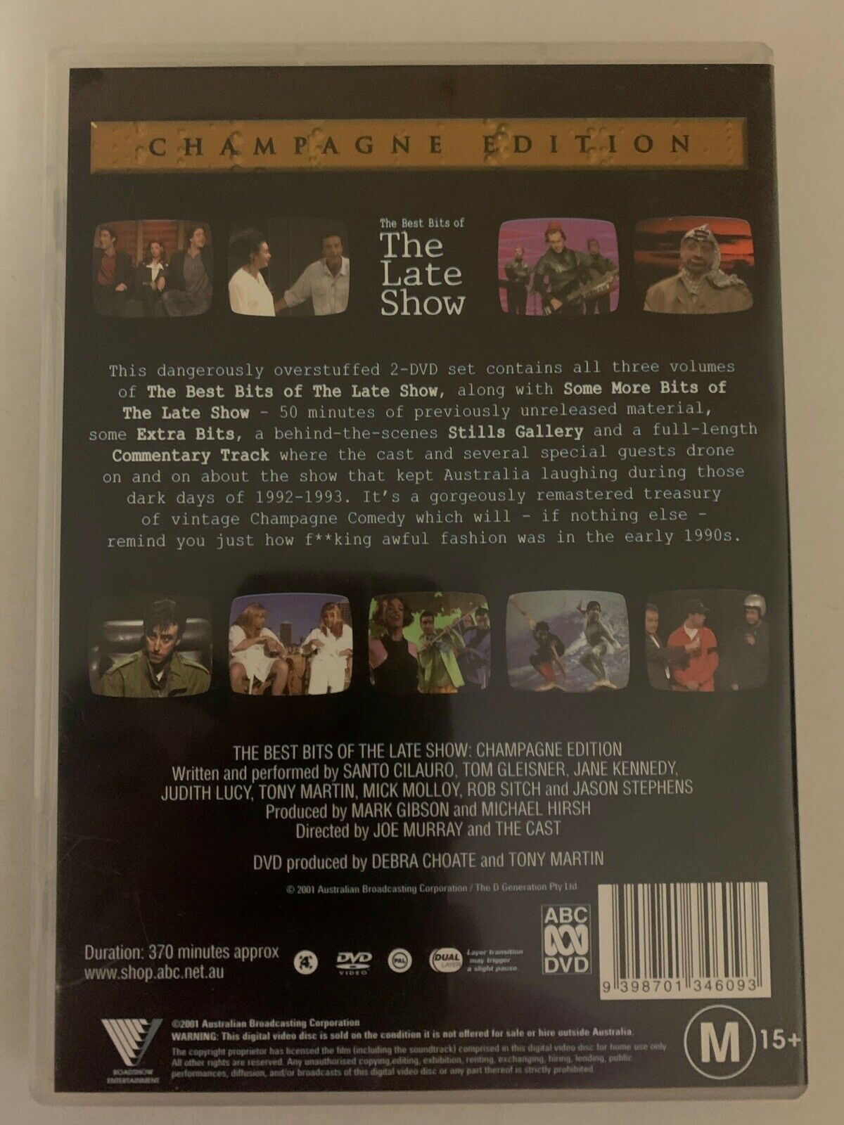 The Best Bits Of The Late Show (DVD, 2001) Mick Molloy, Tom Gleisner, Rob Stitch