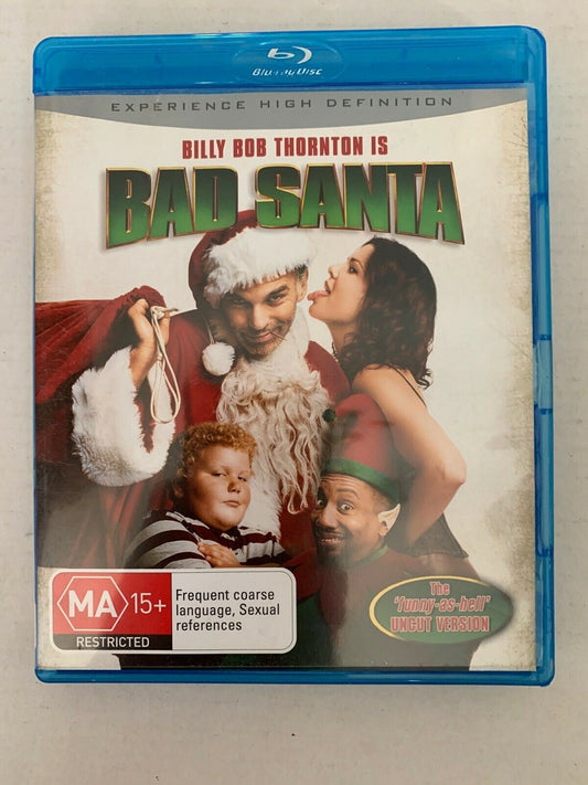 Bad Santa (Blu-ray, 2003) Billy Bob Thornton. Region B