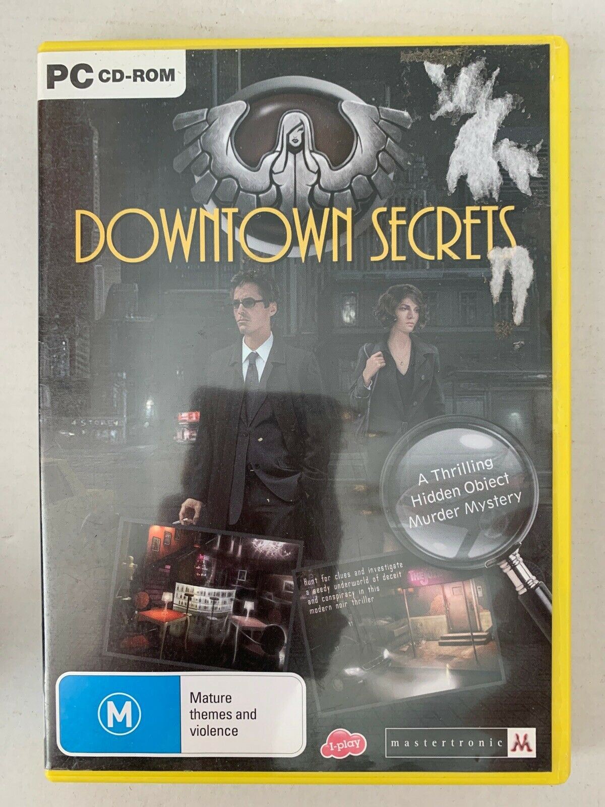 DOWNTOWN SECRETS Hidden Object Game PC CD-ROM Windows