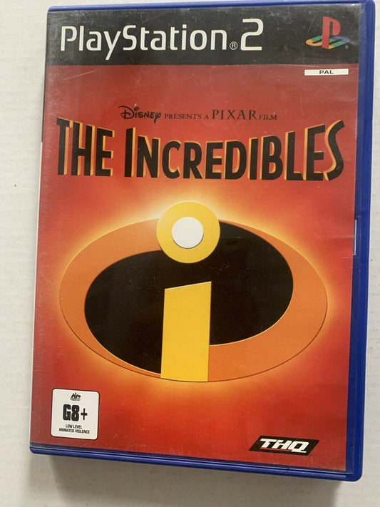 The Incredibles (Sony PlayStation 2, 2004) AUS PAL - Free Postage