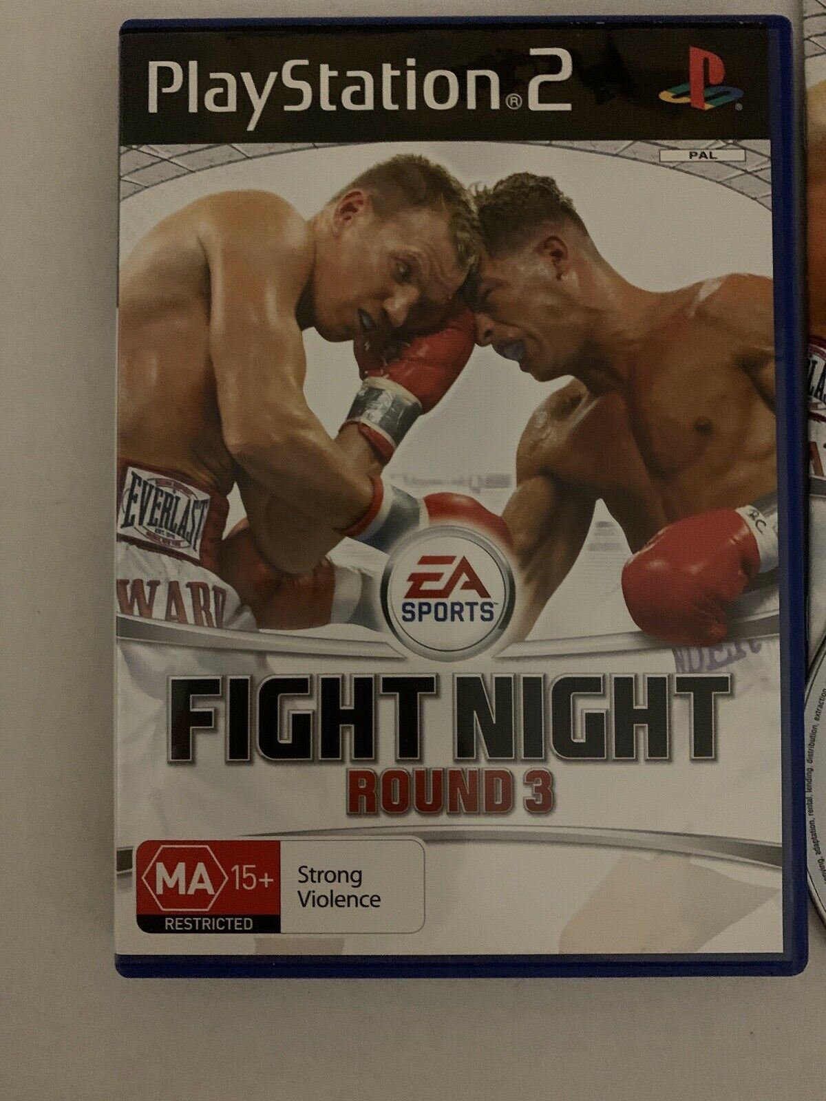 Fight Night Round 3 - PS2 Playstation 2 Game PAL With Manual