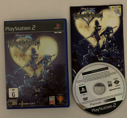 KINDOM OF HEARTS - PLAYSTATION 2 GAME With Manual