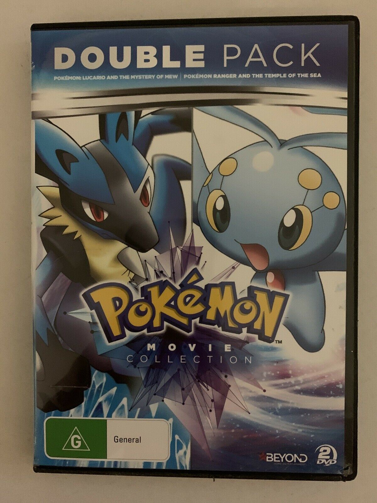 Pokemon Double Pack DVD Lucario And The Mystery Of Mew/Pokemon Ranger