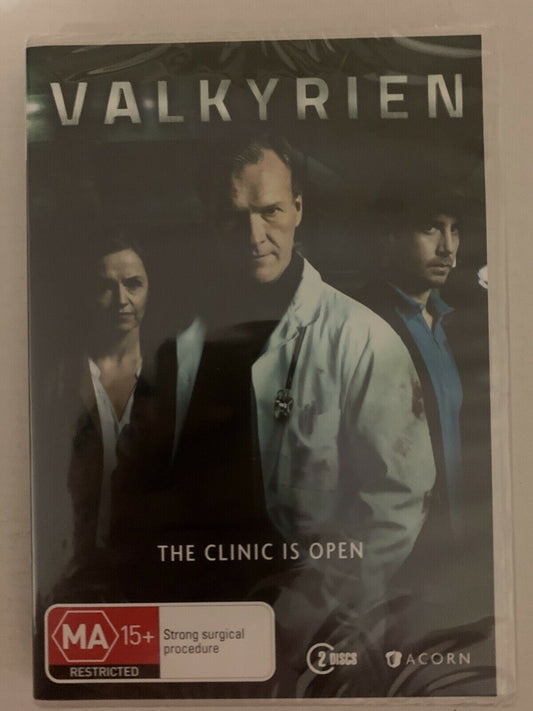*New* Valkyrien The Clinic is Open DVD Region 4 Norwegian with English subtitles
