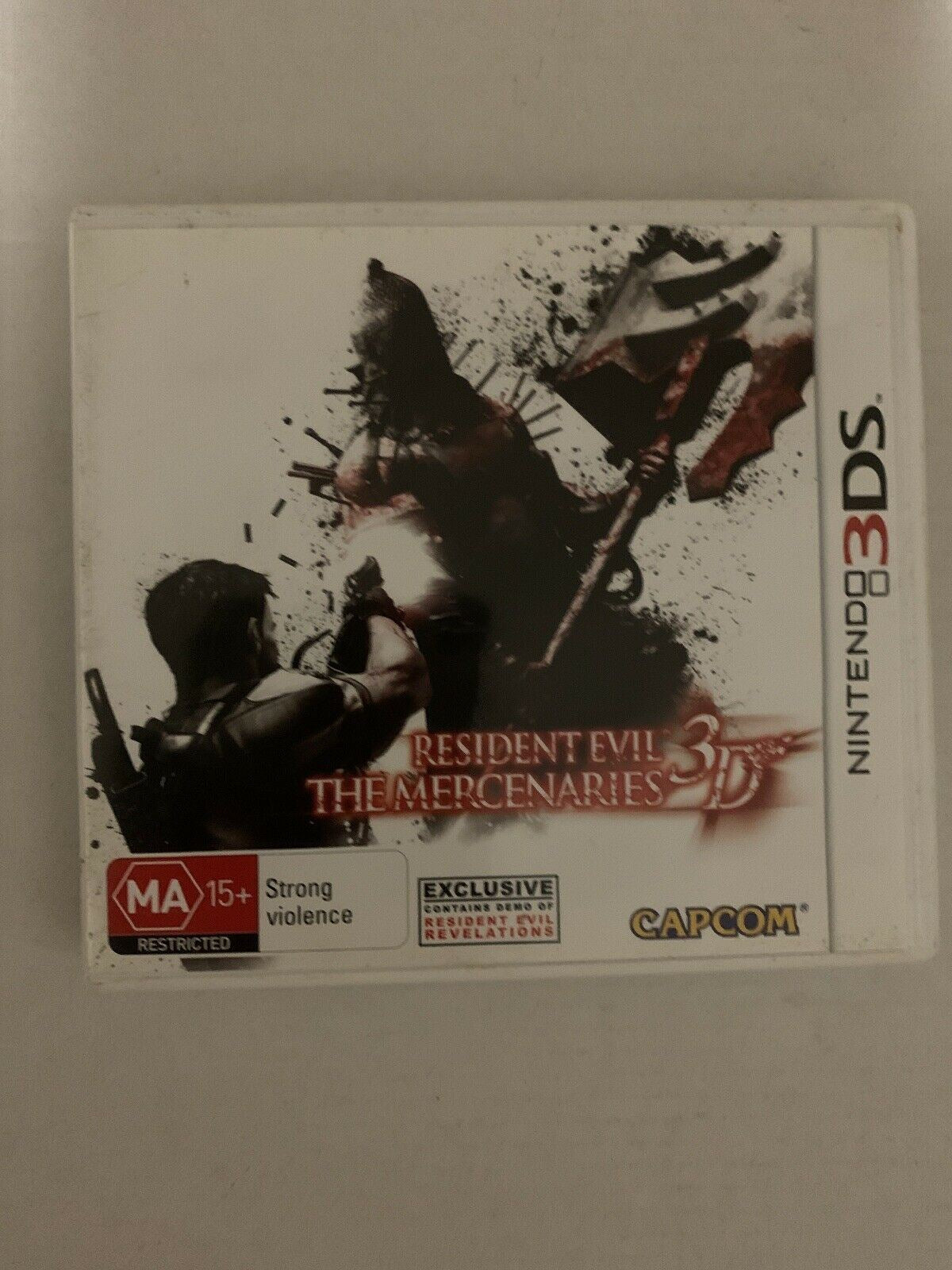 Resident Evil: The Mercenaries 3D Nintendo 3DS With Manual