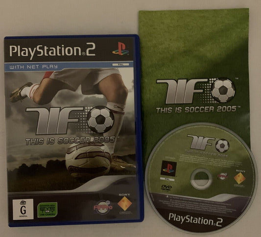 This Is Soccer 2005 - Sony Playstation 2 PS2 Includes Manual