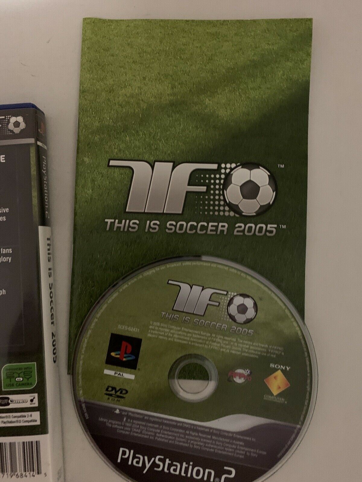 This Is Soccer 2005 - Sony Playstation 2 PS2 Includes Manual